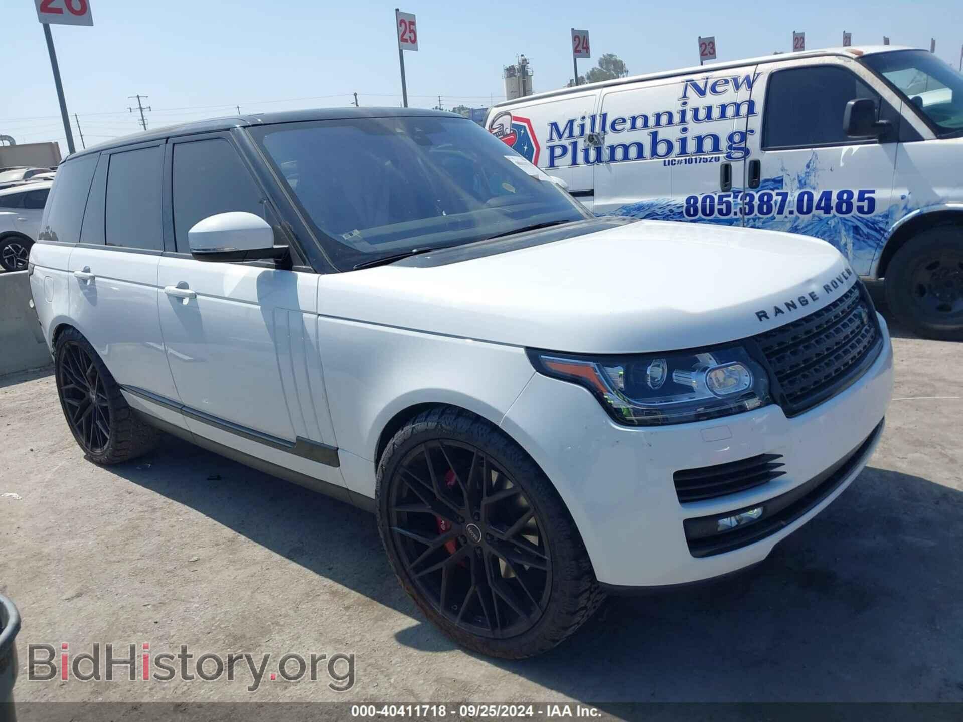 Фотография SALGS2FE4HA363794 - LAND ROVER RANGE ROVER 2017
