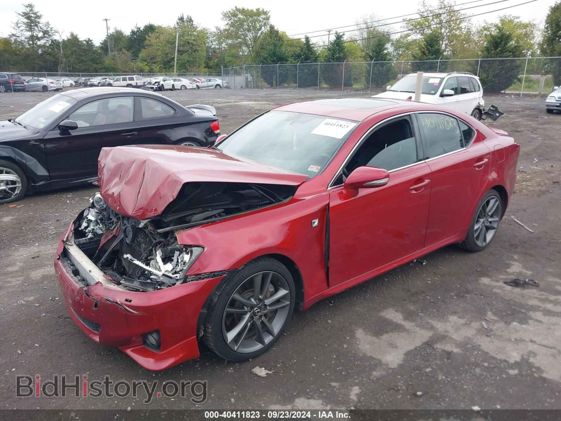 2011 LEXUS IS 350 - VIN: JTHBE5C25B5026246 - Фото 2