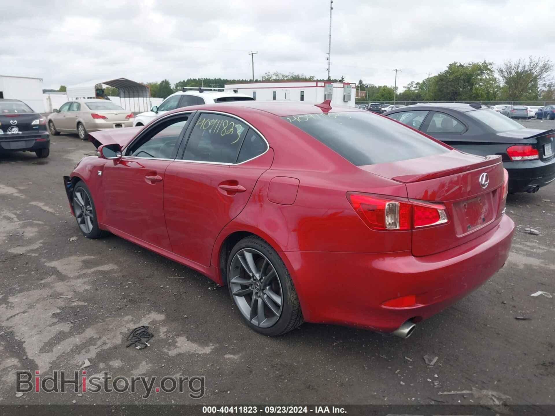 2011 LEXUS IS 350 - VIN: JTHBE5C25B5026246 - Фото 3