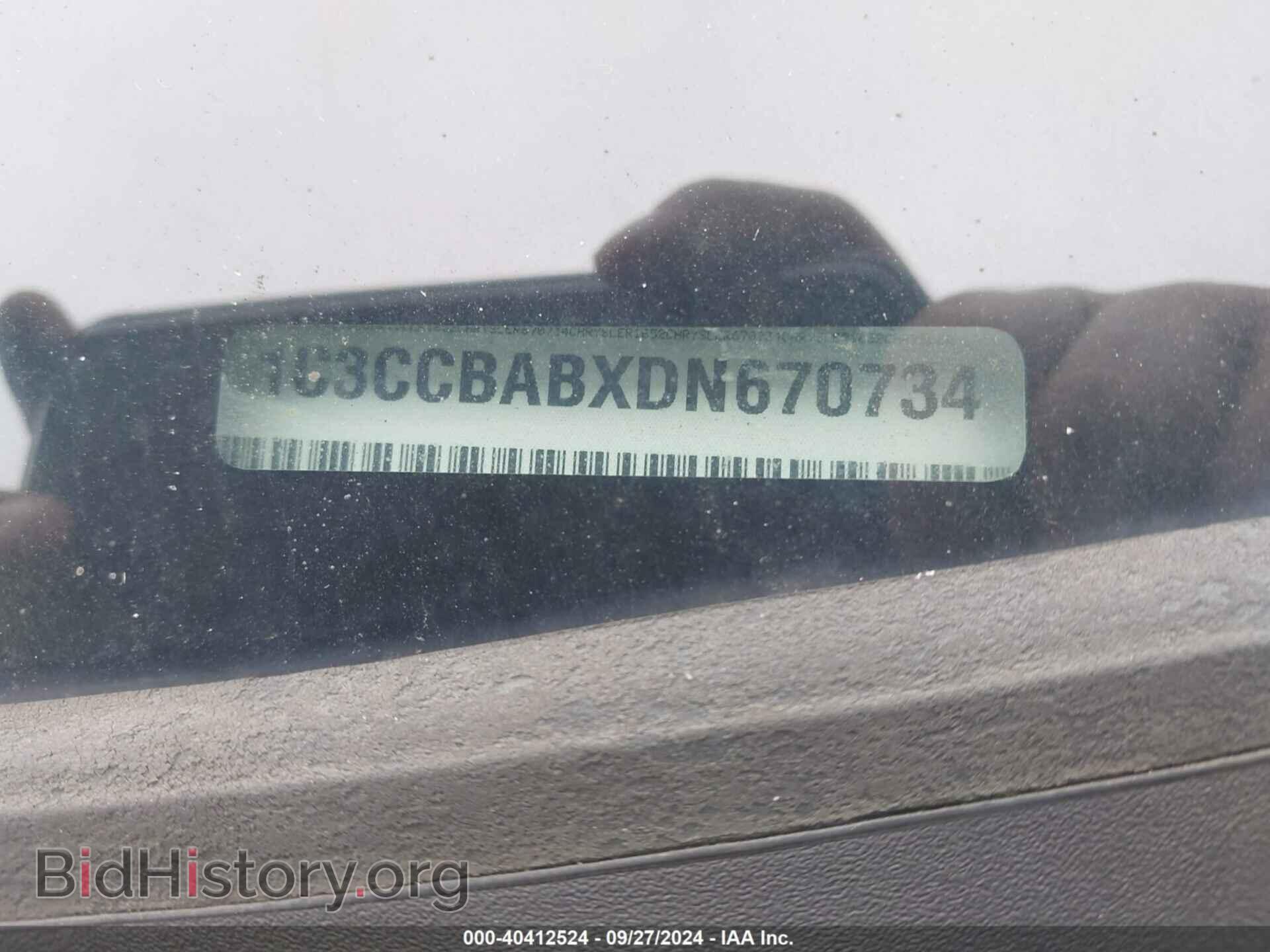 2013 CHRYSLER 200 - VIN: 1C3CCBABXDN670734 - Фото 12