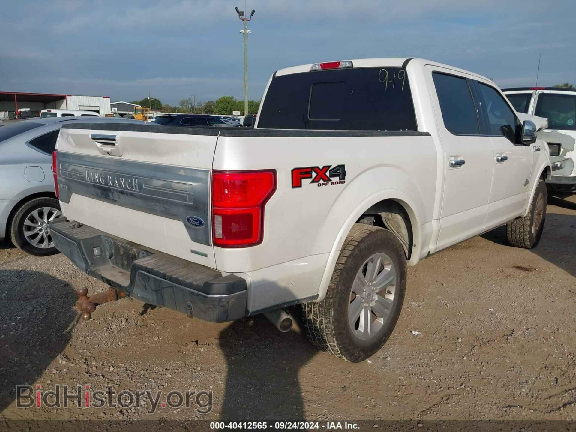 2019 FORD F-150 - VIN: 1FTEW1E45KFC55846 - Фото 4