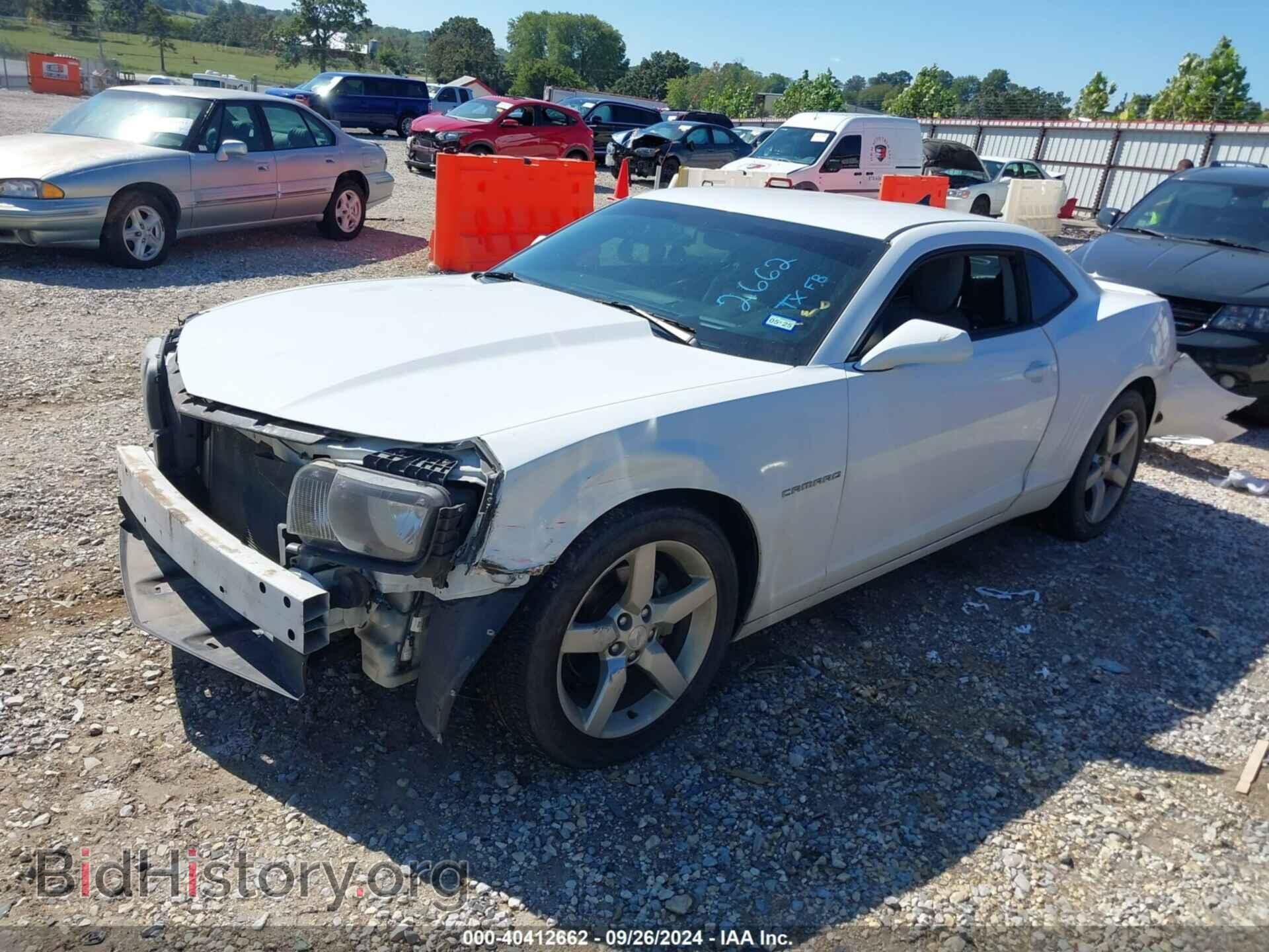 2013 CHEVROLET CAMARO - VIN: 2G1FC1E33D9180900 - Фото 2