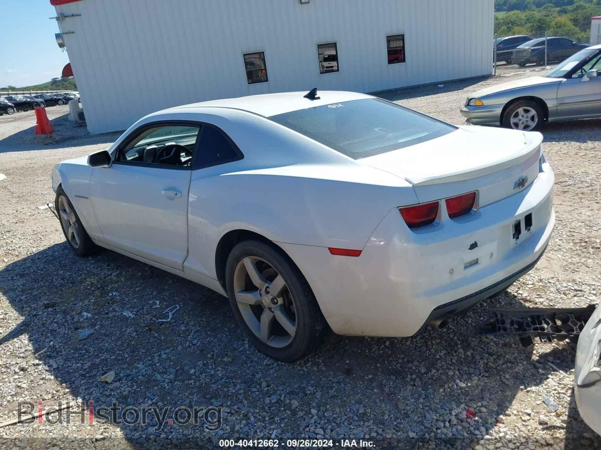2013 CHEVROLET CAMARO - VIN: 2G1FC1E33D9180900 - Фото 3