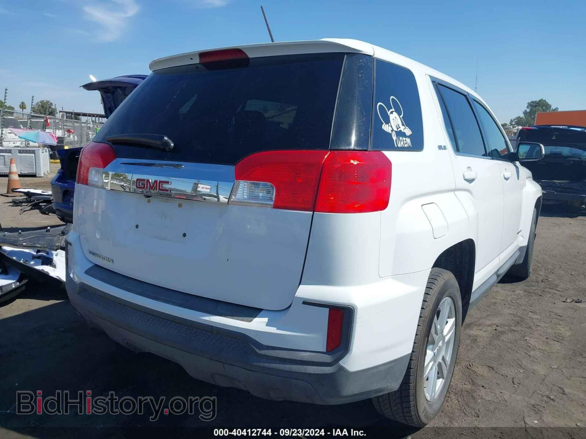 2016 GMC TERRAIN - VIN: 2GKALMEK6G6292580 - Фото 4