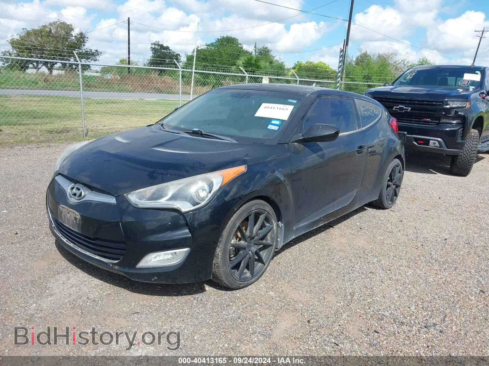 2013 HYUNDAI VELOSTER - VIN: KMHTC6AD7DU089309 - Фото 2
