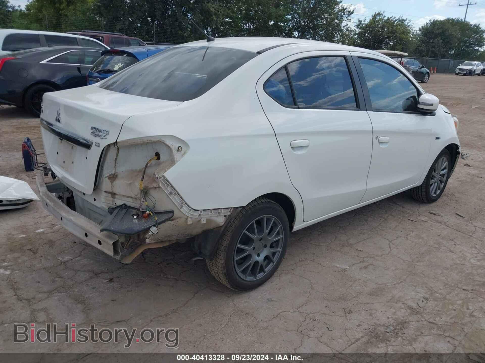 2017 MITSUBISHI MIRAGE G4 - VIN: ML32F4FJ2HHF08049 - Фото 4
