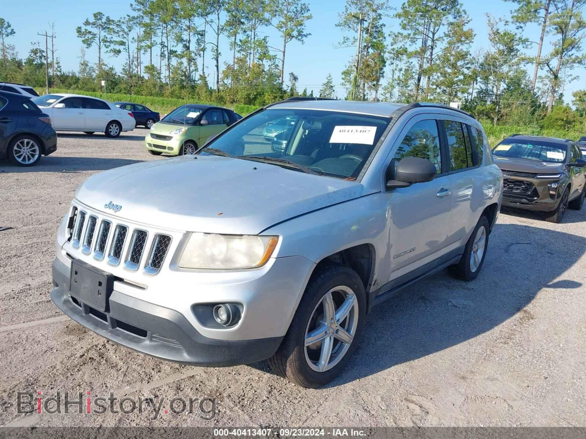 2011 JEEP COMPASS - VIN: 1J4NF1FB5BD234739 - Фото 2