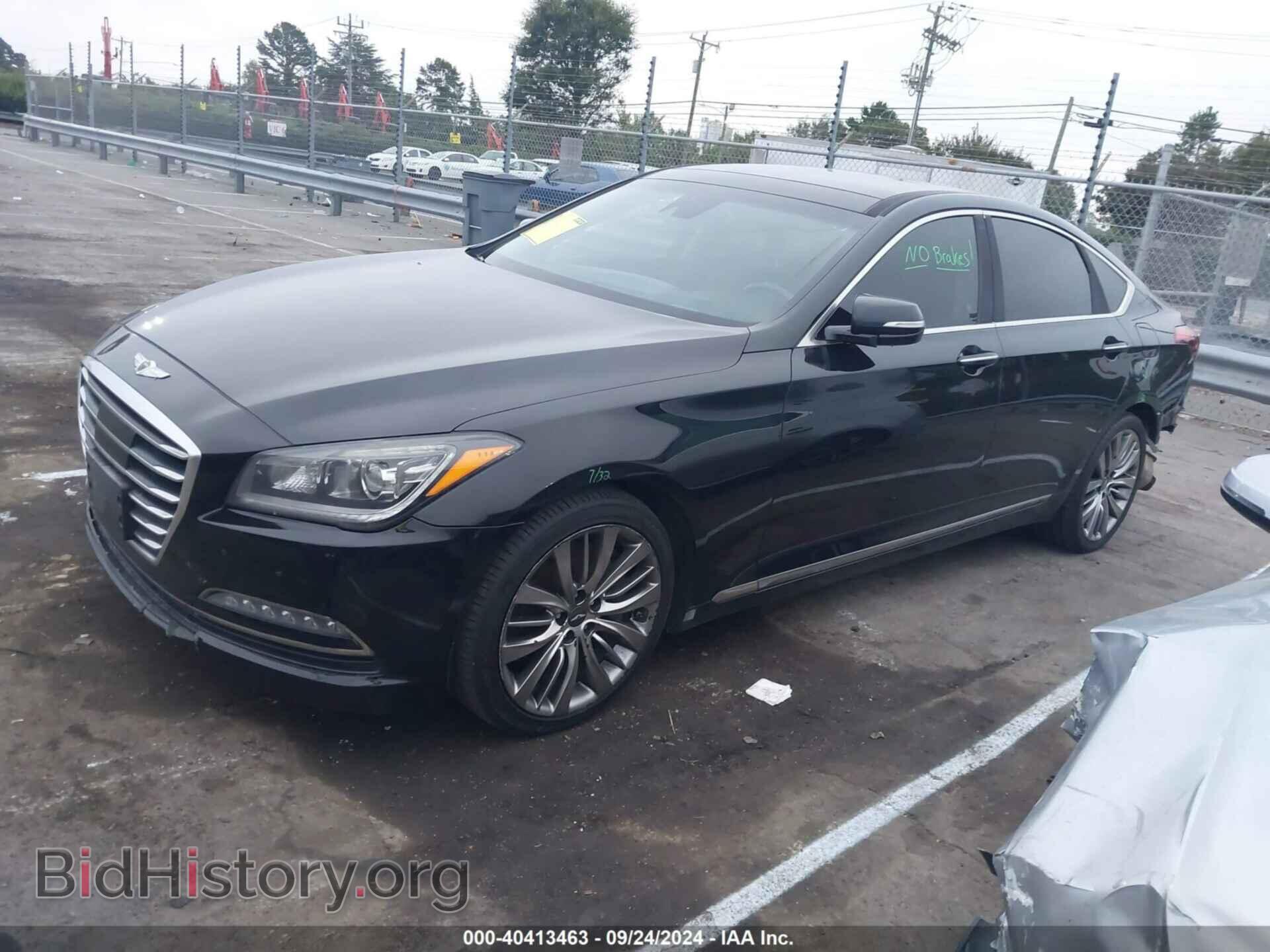 2017 GENESIS G80 - VIN: KMHGN4JF2HU210500 - Фото 2