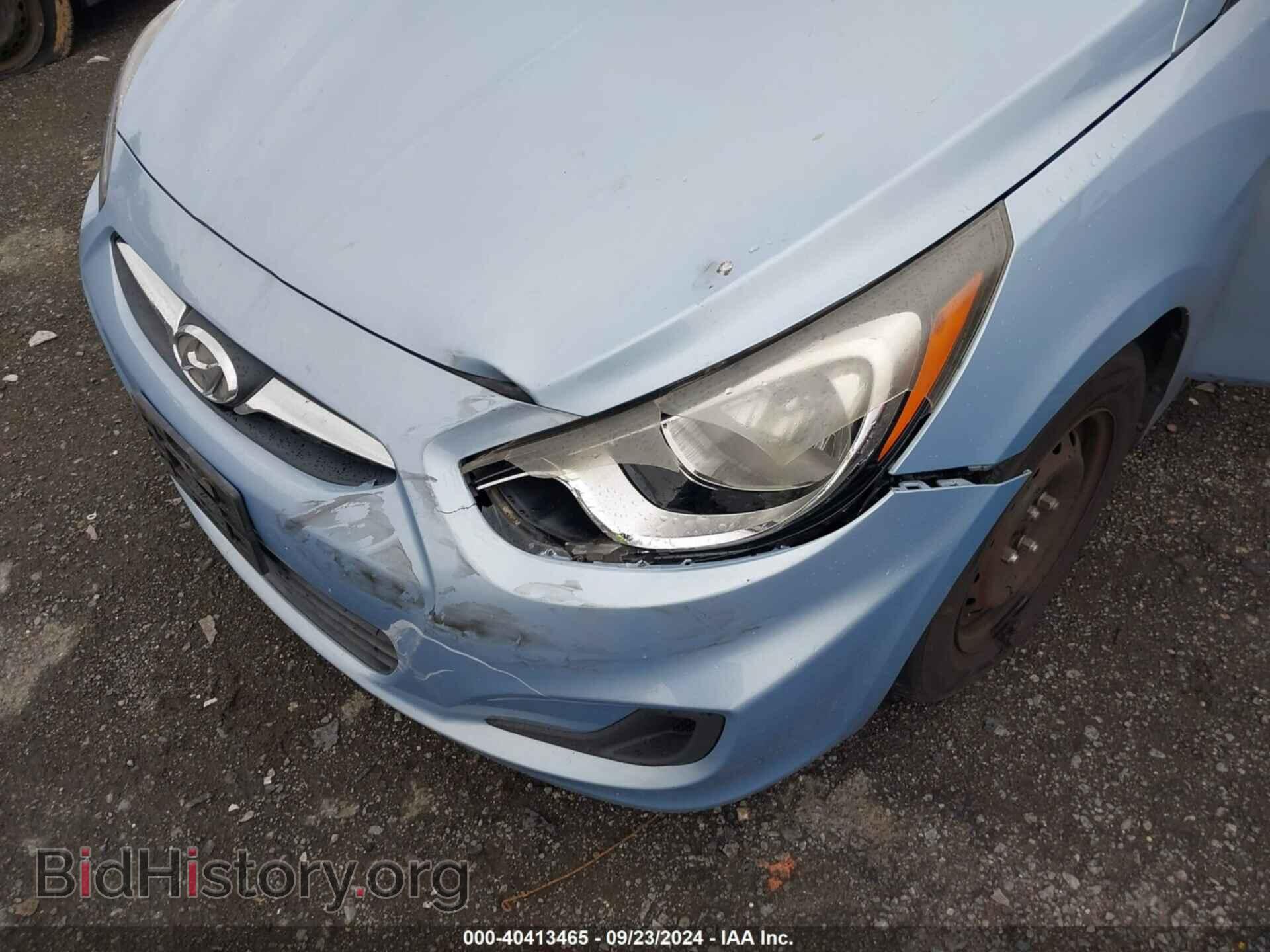 2012 HYUNDAI ACCENT - VIN: KMHCT4AE3CU124925 - Фото 6