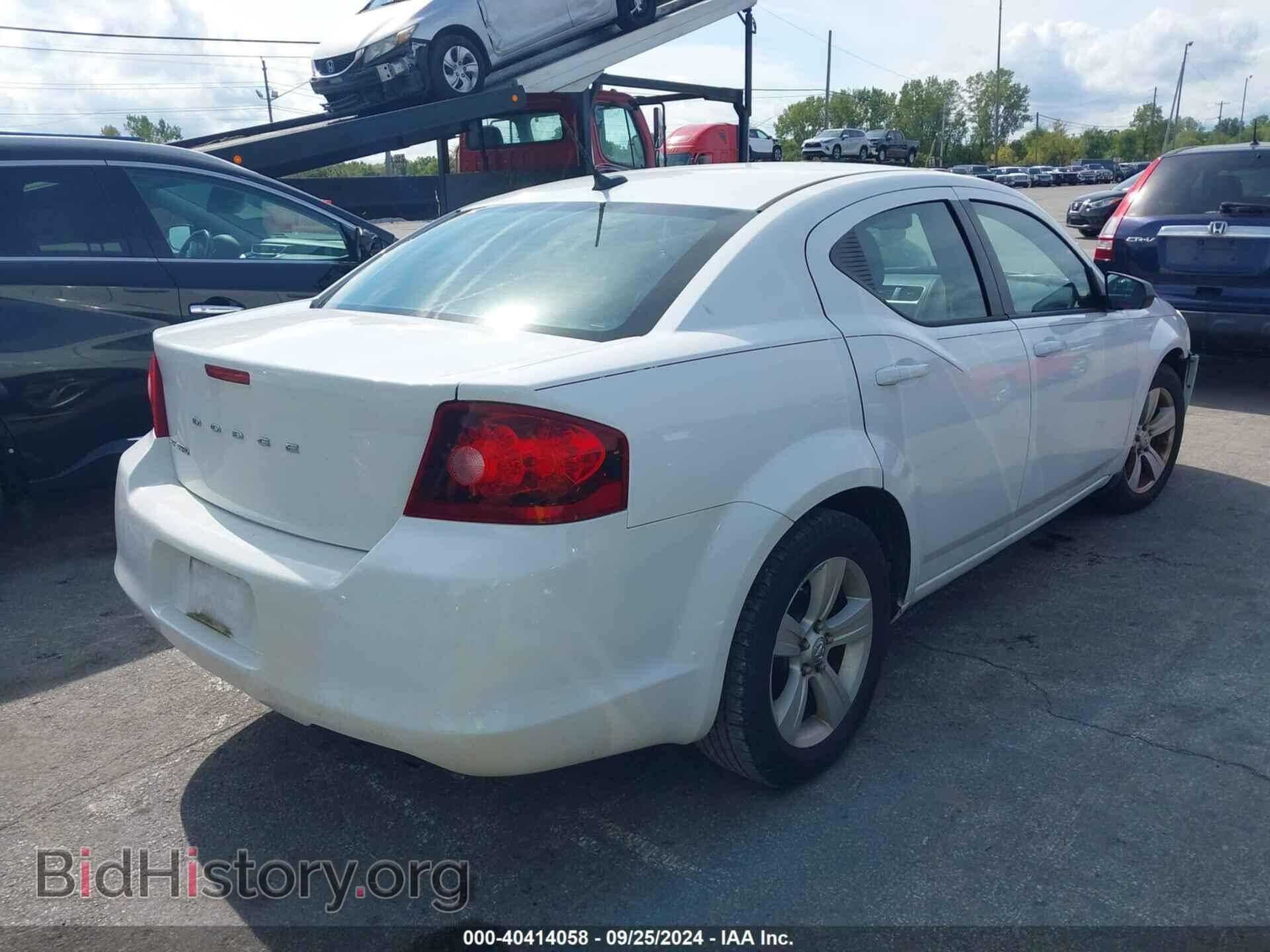 2013 DODGE AVENGER - VIN: 1C3CDZAB4DN613211 - Фото 4