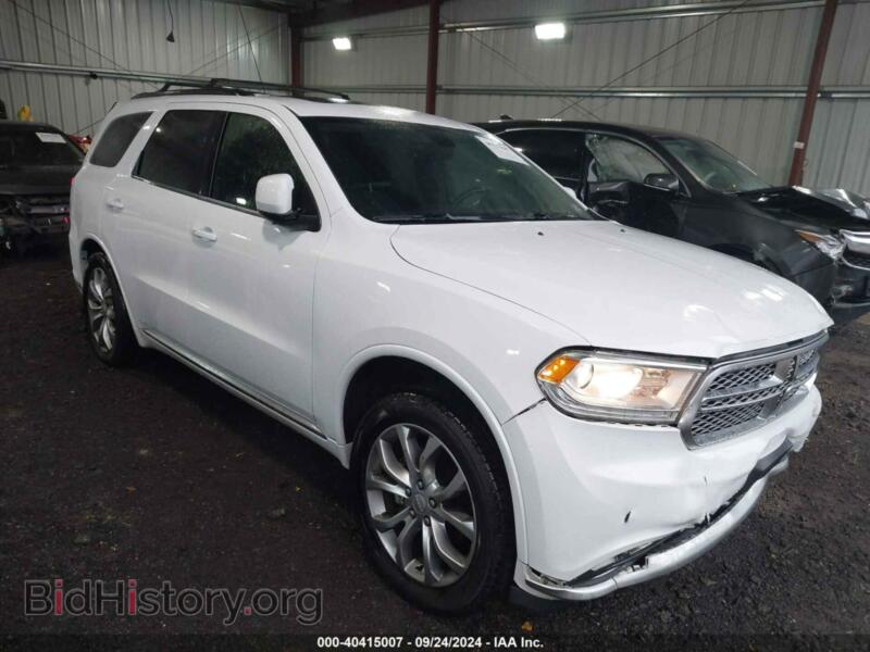 2017 Dodge DURANGO SXT AWD (VIN 1C4RDJAG5HC960759) — фото 1 из 16, IAAI, повреждение: задняя часть