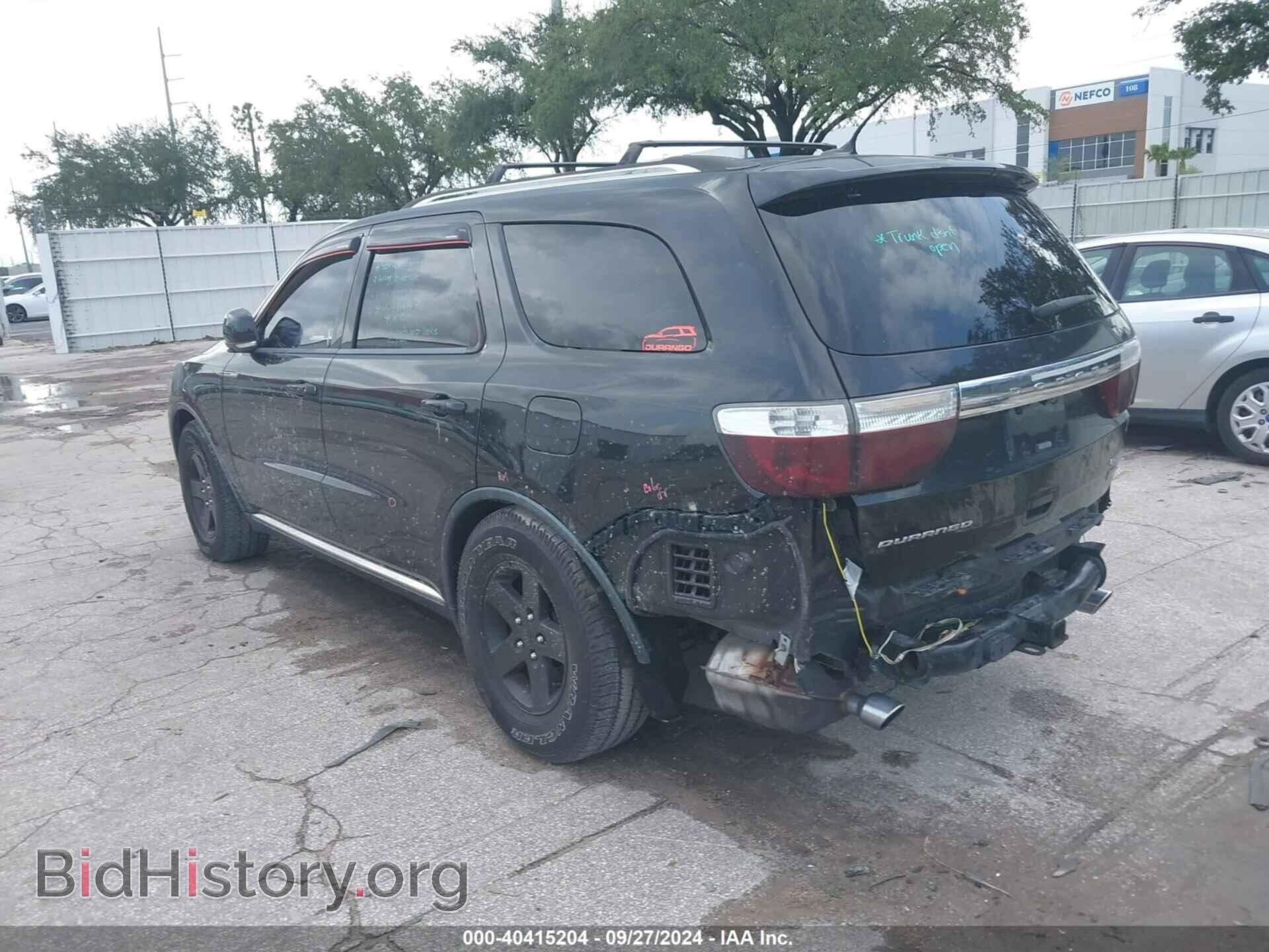 2013 DODGE DURANGO - VIN: 1C4RDHDG5DC700229 - Photo 3