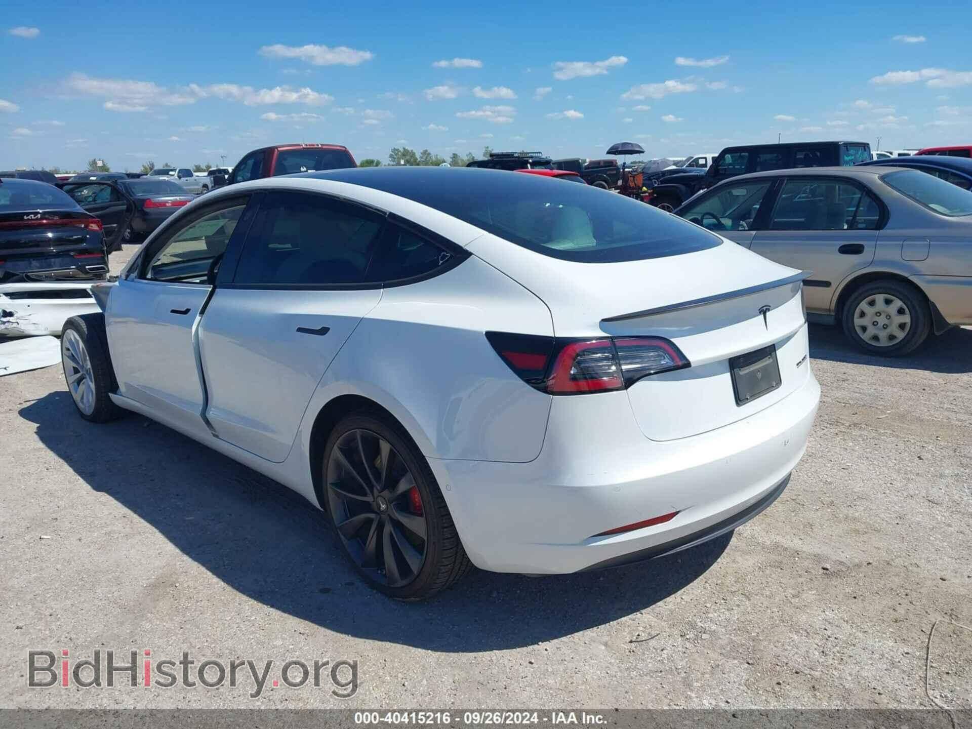2020 TESLA MODEL 3 - VIN: 5YJ3E1EC7LF720800 - Фото 3