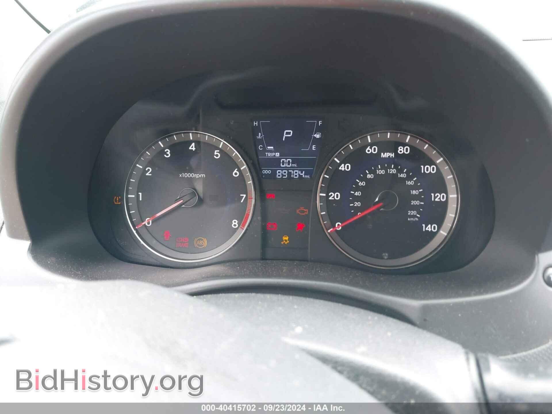 2012 HYUNDAI ACCENT - VIN: KMHCU5AE6CU010274 - Фото 7