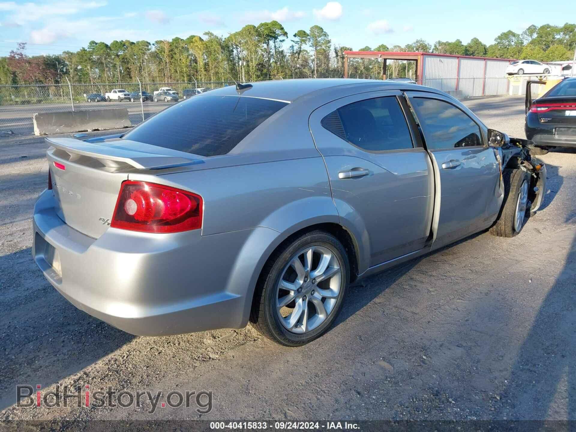 2013 DODGE AVENGER - VIN: 1C3CDZBG1DN581599 - Фото 4