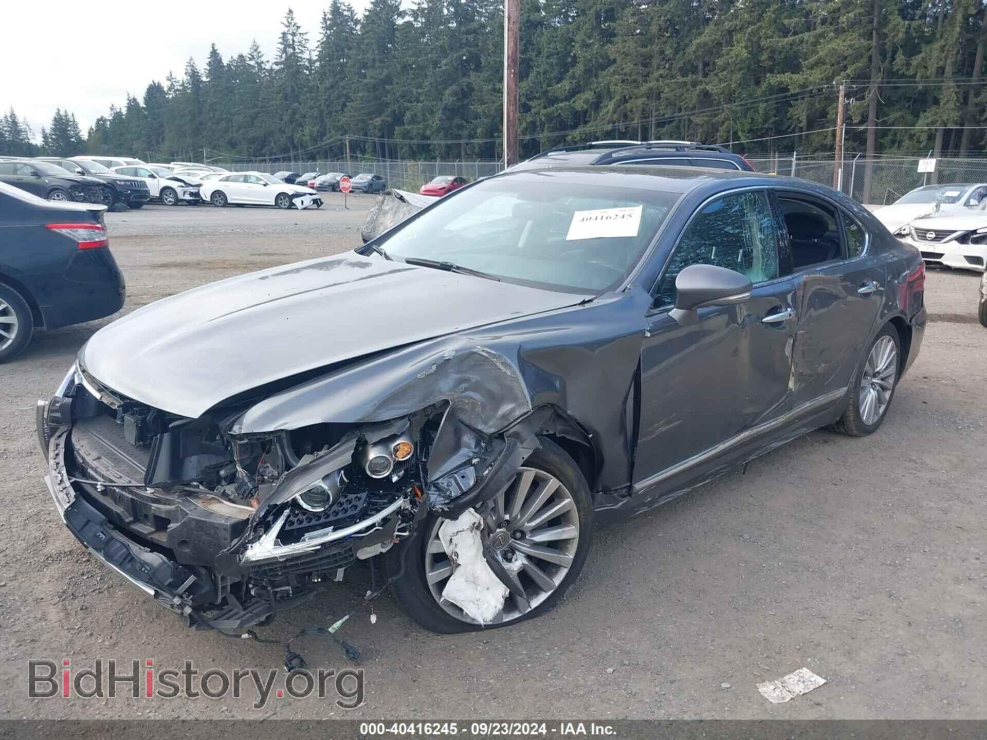 2014 LEXUS LS 460 - VIN: JTHCL5EF2E5022394 - Фото 2