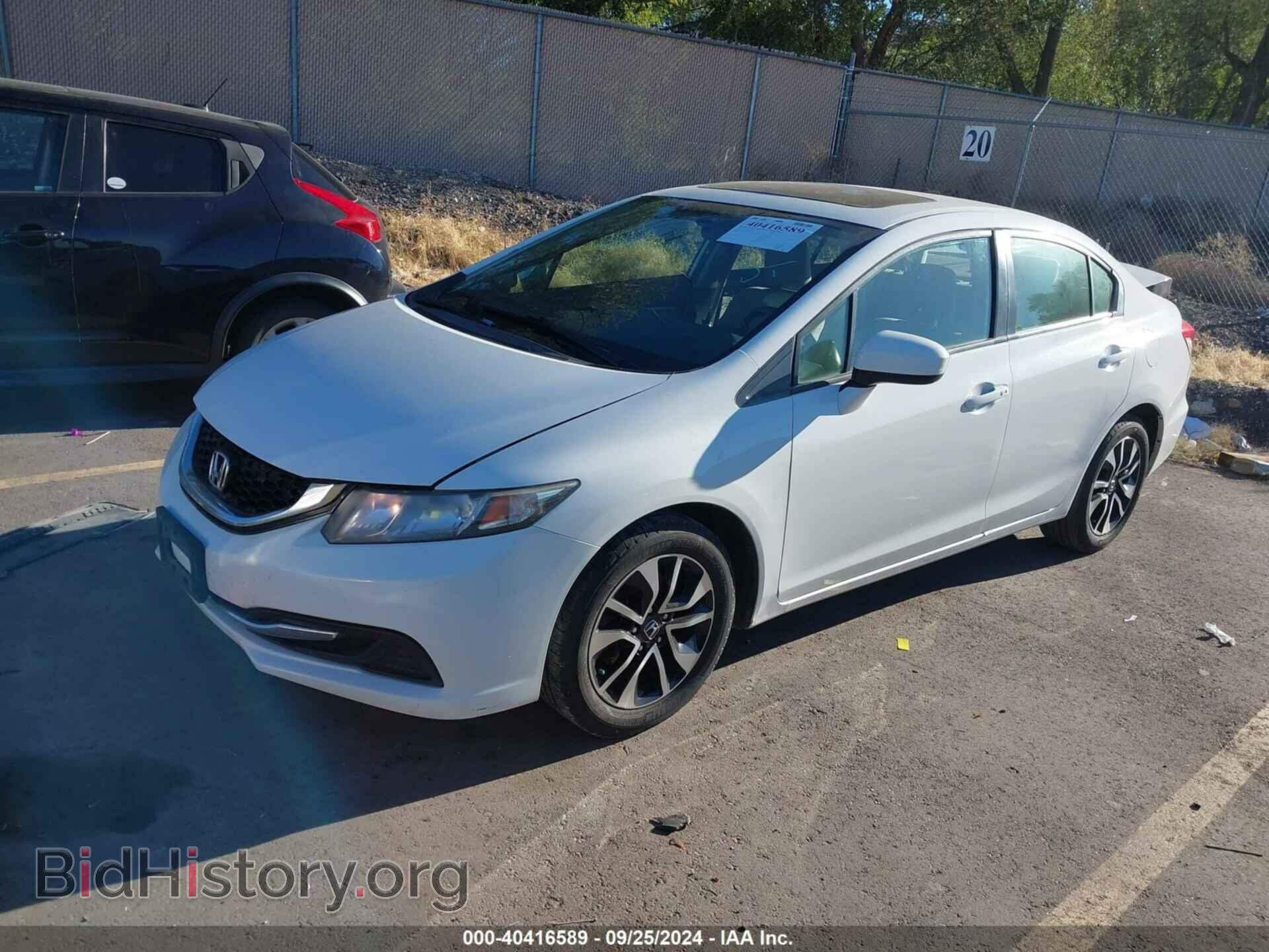2015 HONDA CIVIC - VIN: 2HGFB2F82FH544731 - Фото 2