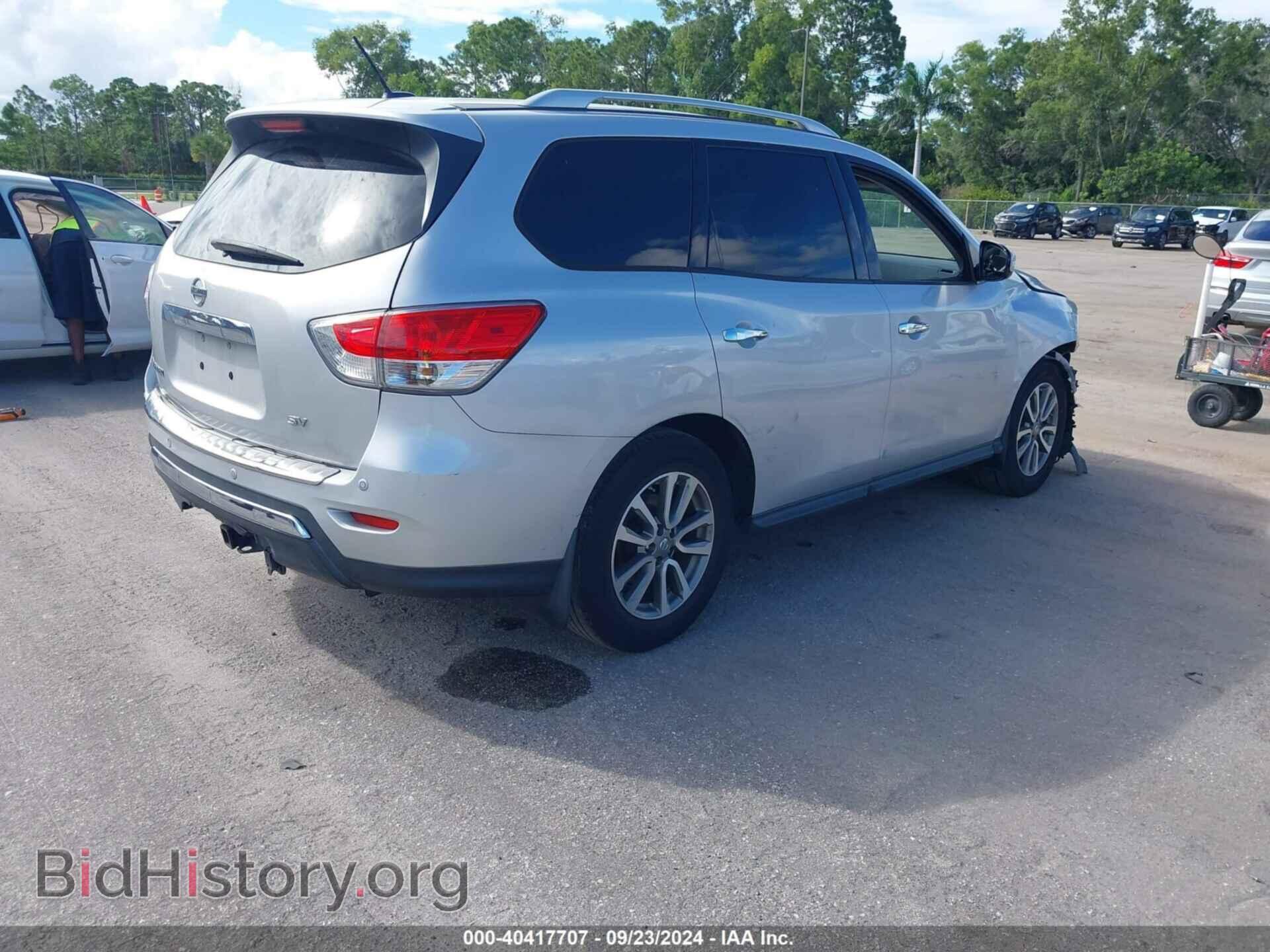 2015 NISSAN PATHFINDER - VIN: 5N1AR2MN4FC646074 - Фото 4