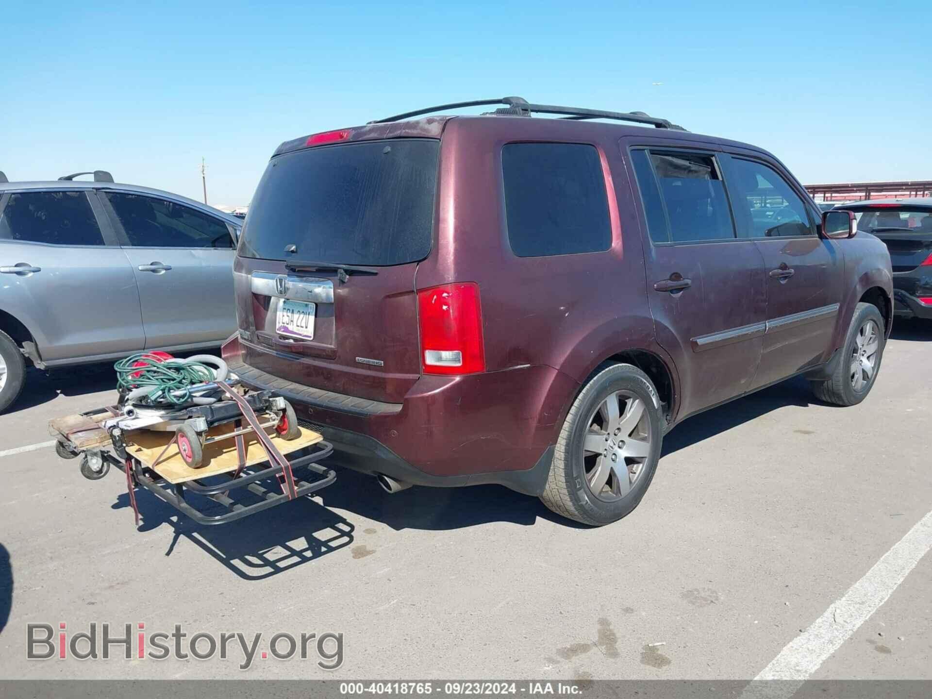 2012 HONDA PILOT - VIN: 5FNYF3H93CB007939 - Фото 4
