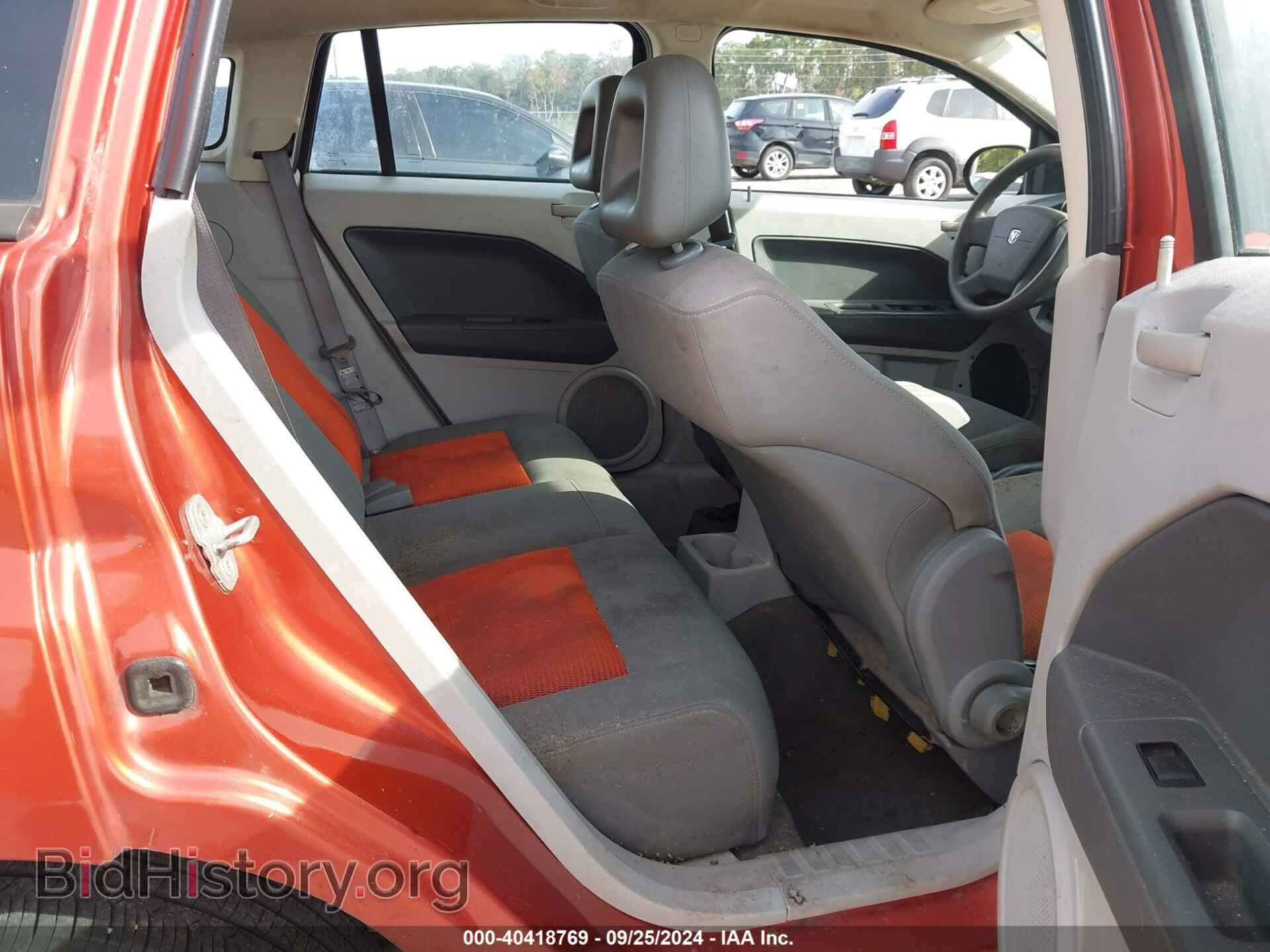 2007 DODGE CALIBER - VIN: 1B3HB48B17D561144 - Фото 8
