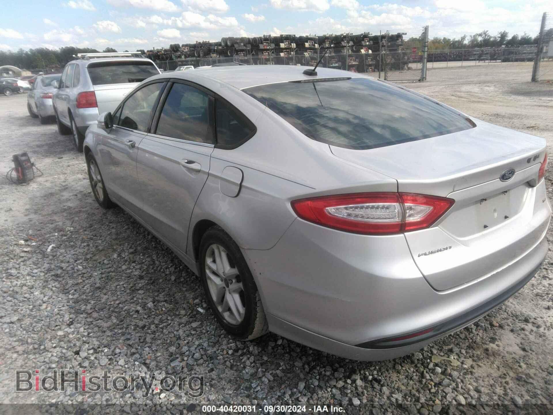 2013 FORD FUSION - VIN: 3FA6P0H76DR356696 - Фото 3