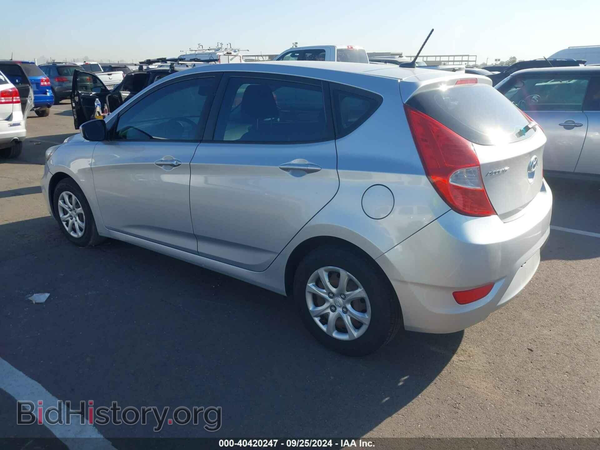 2013 HYUNDAI ACCENT - VIN: KMHCT5AE0DU107118 - Фото 3