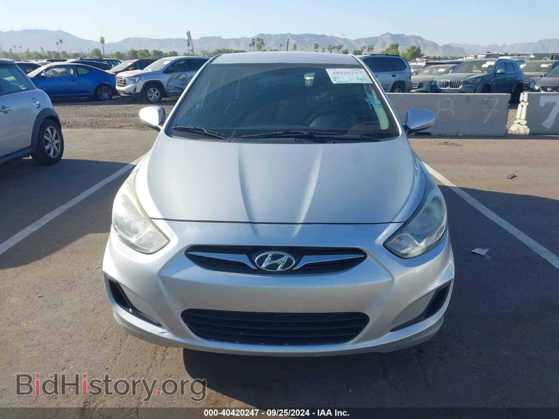 2013 HYUNDAI ACCENT - VIN: KMHCT5AE0DU107118 - Фото 6
