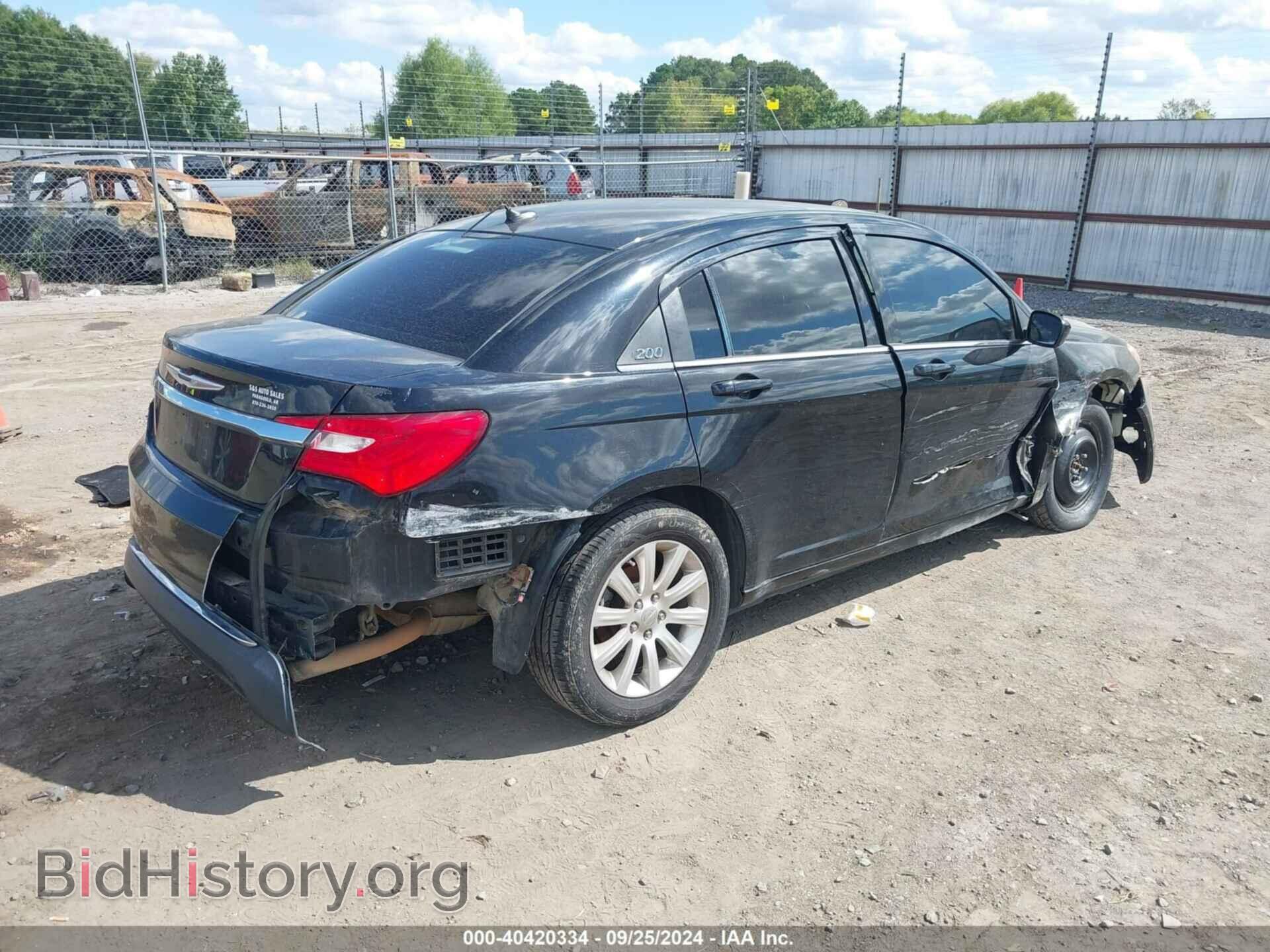 2012 CHRYSLER 200 - VIN: 1C3CCBBB8CN104813 - Фото 4