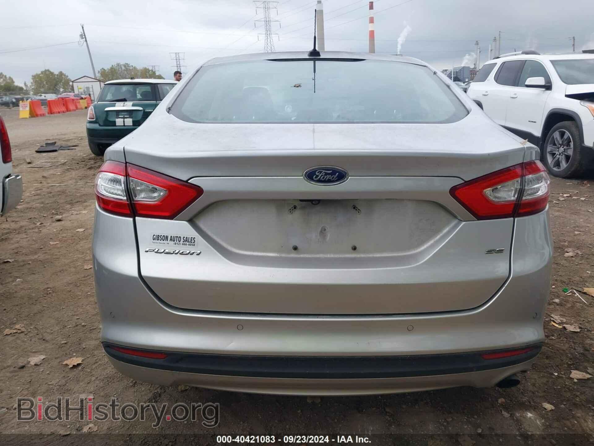 2016 FORD FUSION - VIN: 3FA6P0H73GR218862 - Фото 16