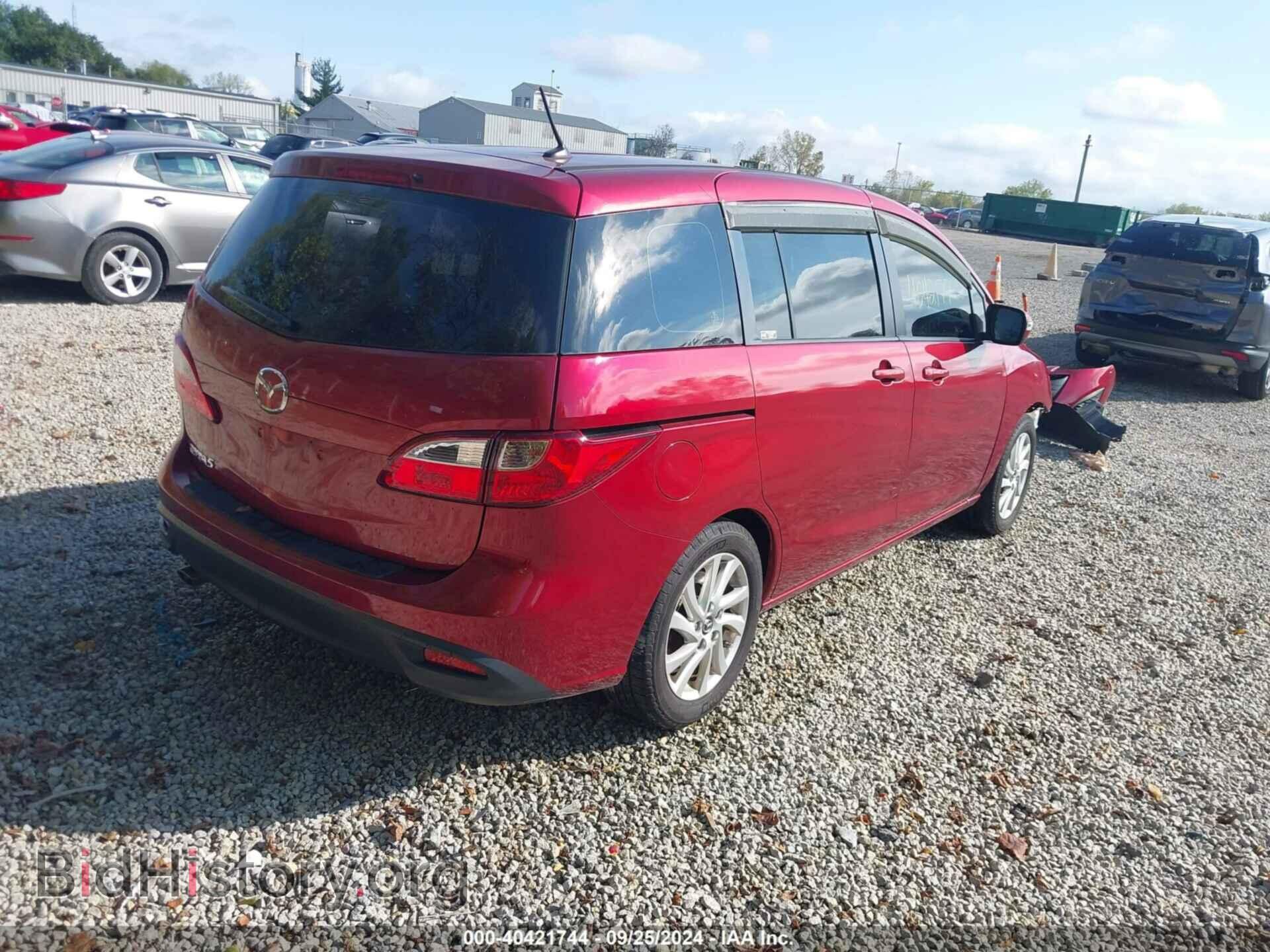 2014 MAZDA MAZDA5 - VIN: JM1CW2BL9E0163851 - Фото 4