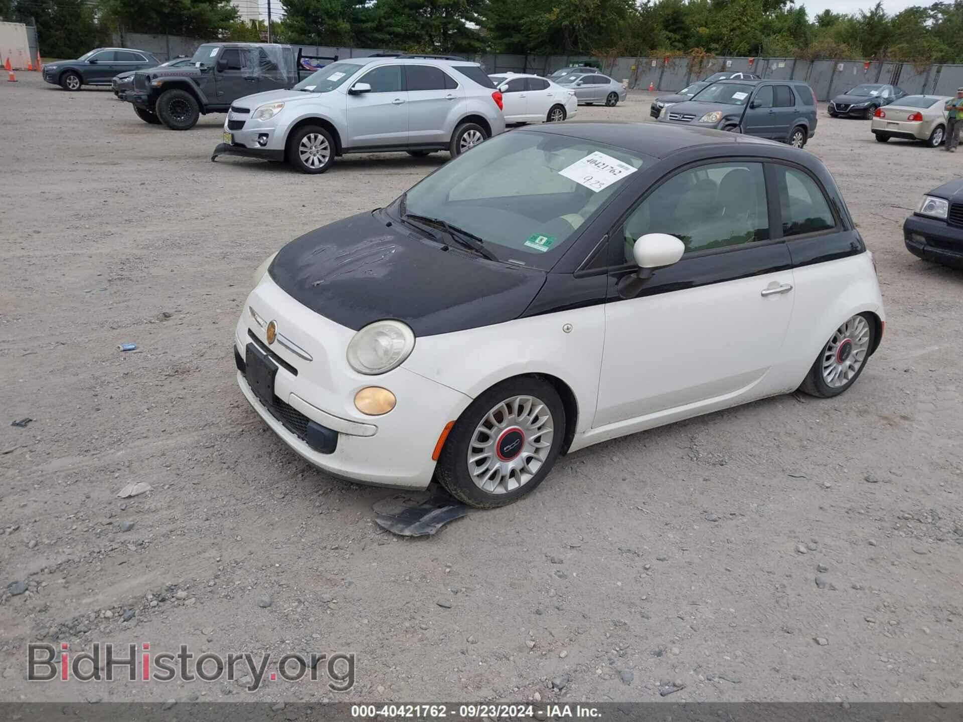 2012 FIAT 500 - VIN: 3C3CFFAR7CT211722 - Photo 2