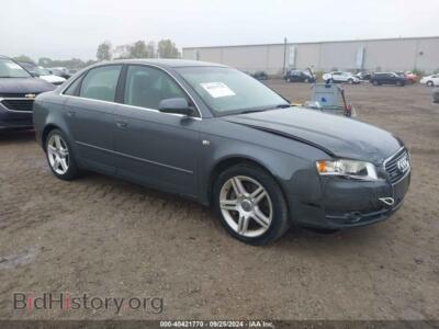 2006 Audi A4 2.0T, серый — VIN WAUDF78E76A020805, IAAI