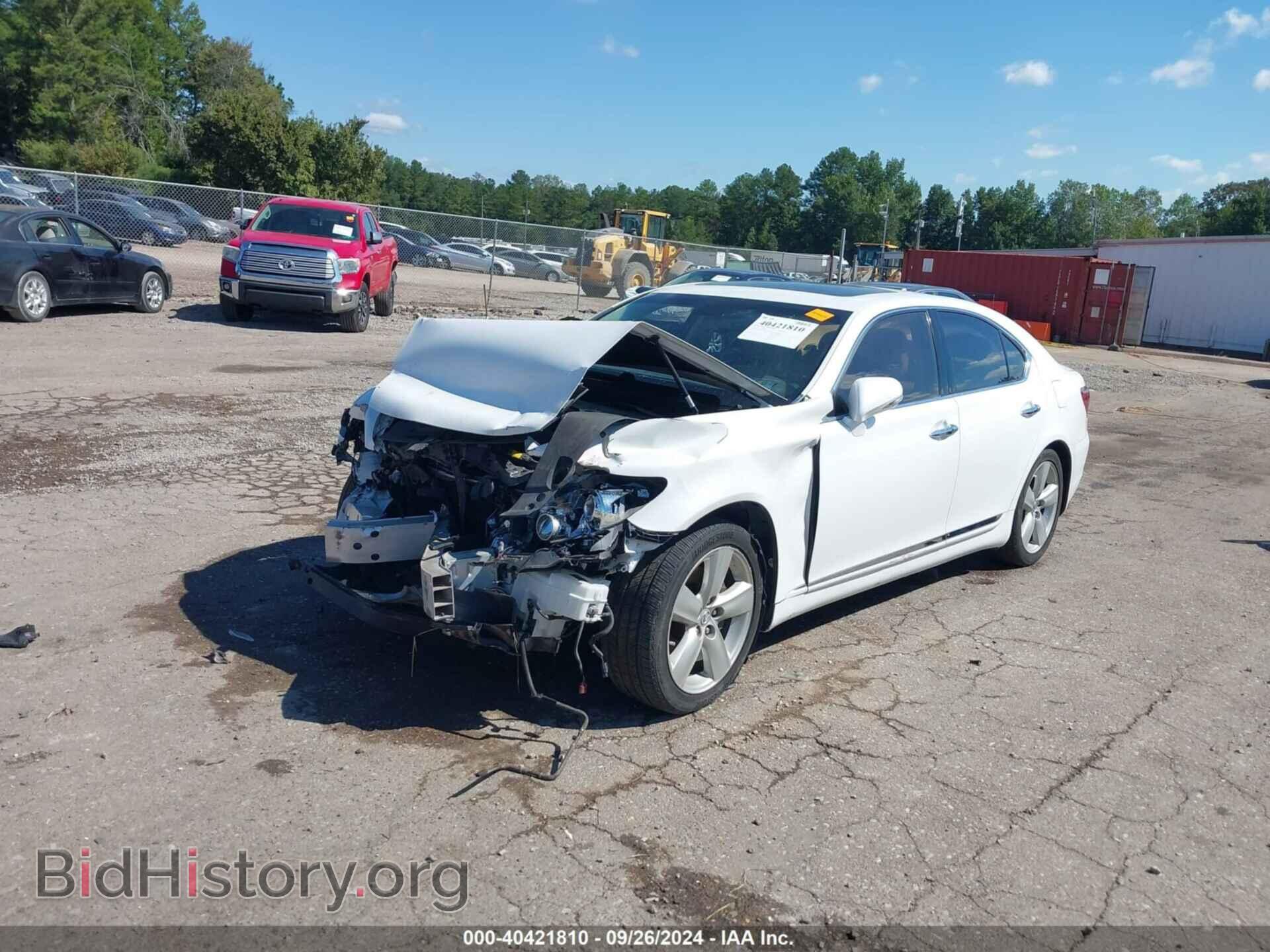 2010 LEXUS LS 460 - VIN: JTHBL5EF5A5093708 - Фото 2