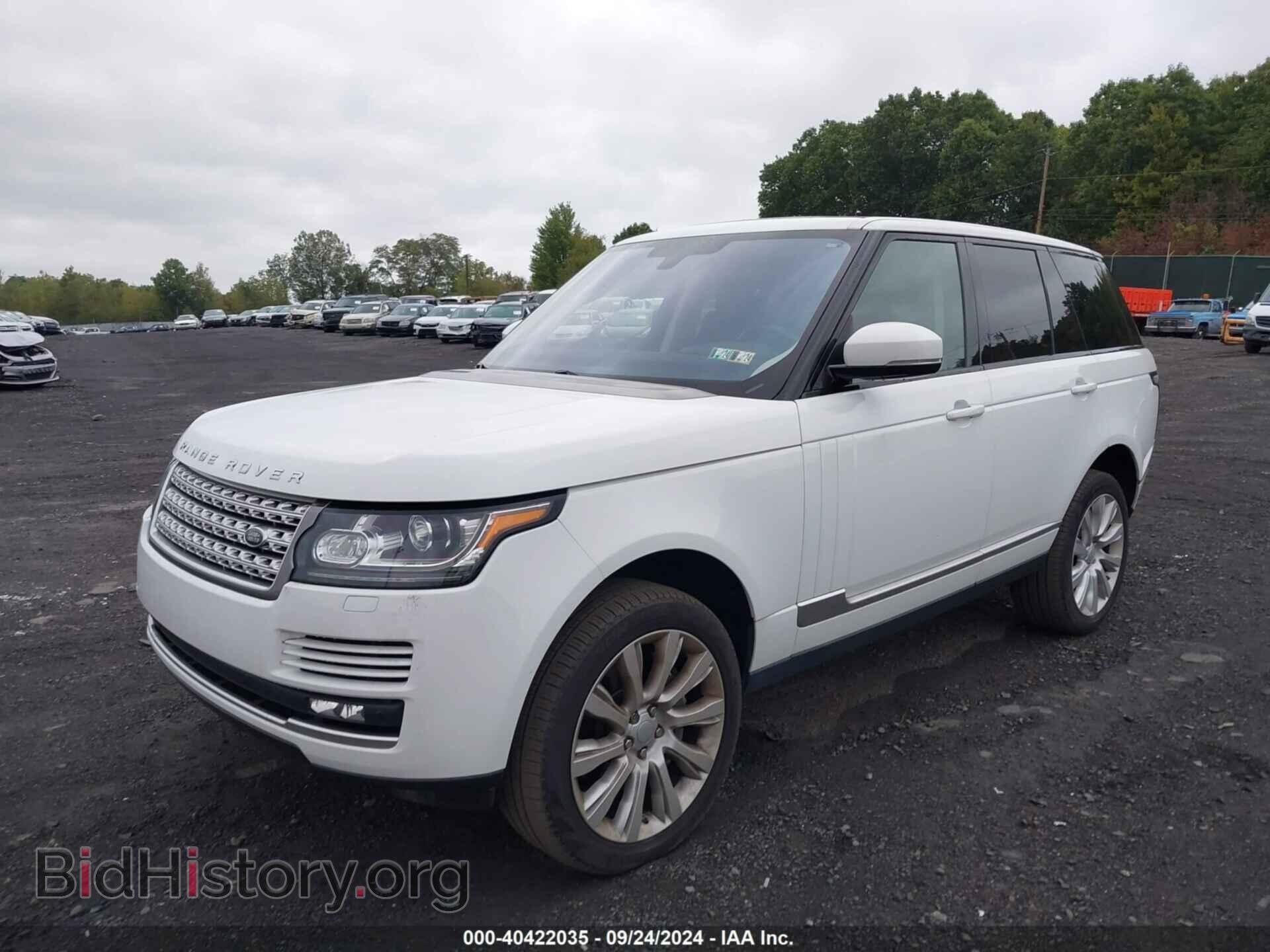 2016 LAND ROVER RANGE ROVER - VIN: SALGS2EFXGA260212 - Фото 2