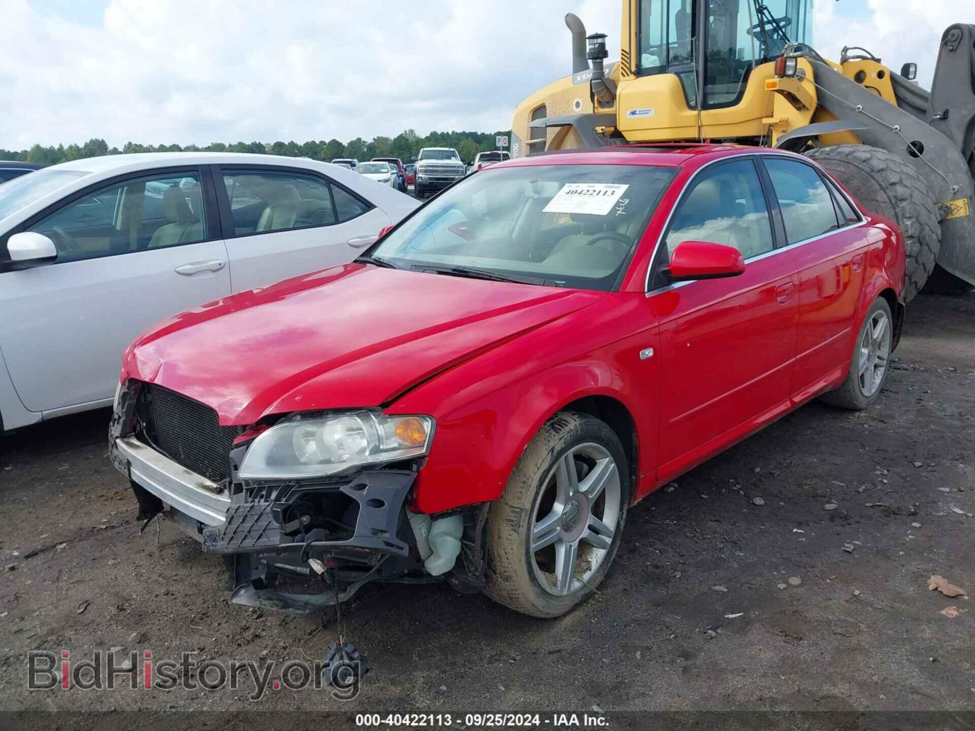 2008 AUDI A4 - VIN: WAUAF78E48A033971 - Фото 2