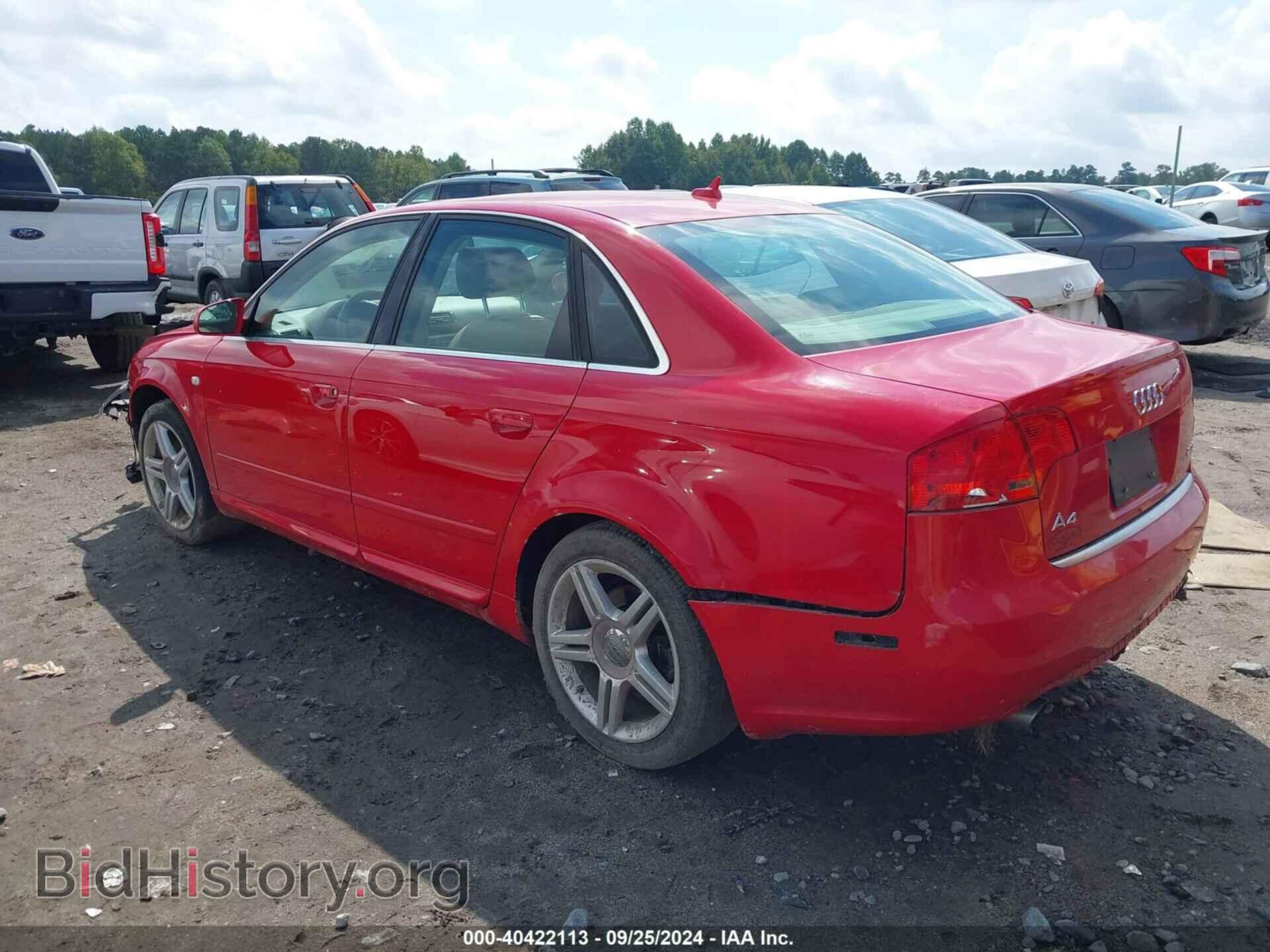 2008 AUDI A4 - VIN: WAUAF78E48A033971 - Фото 3