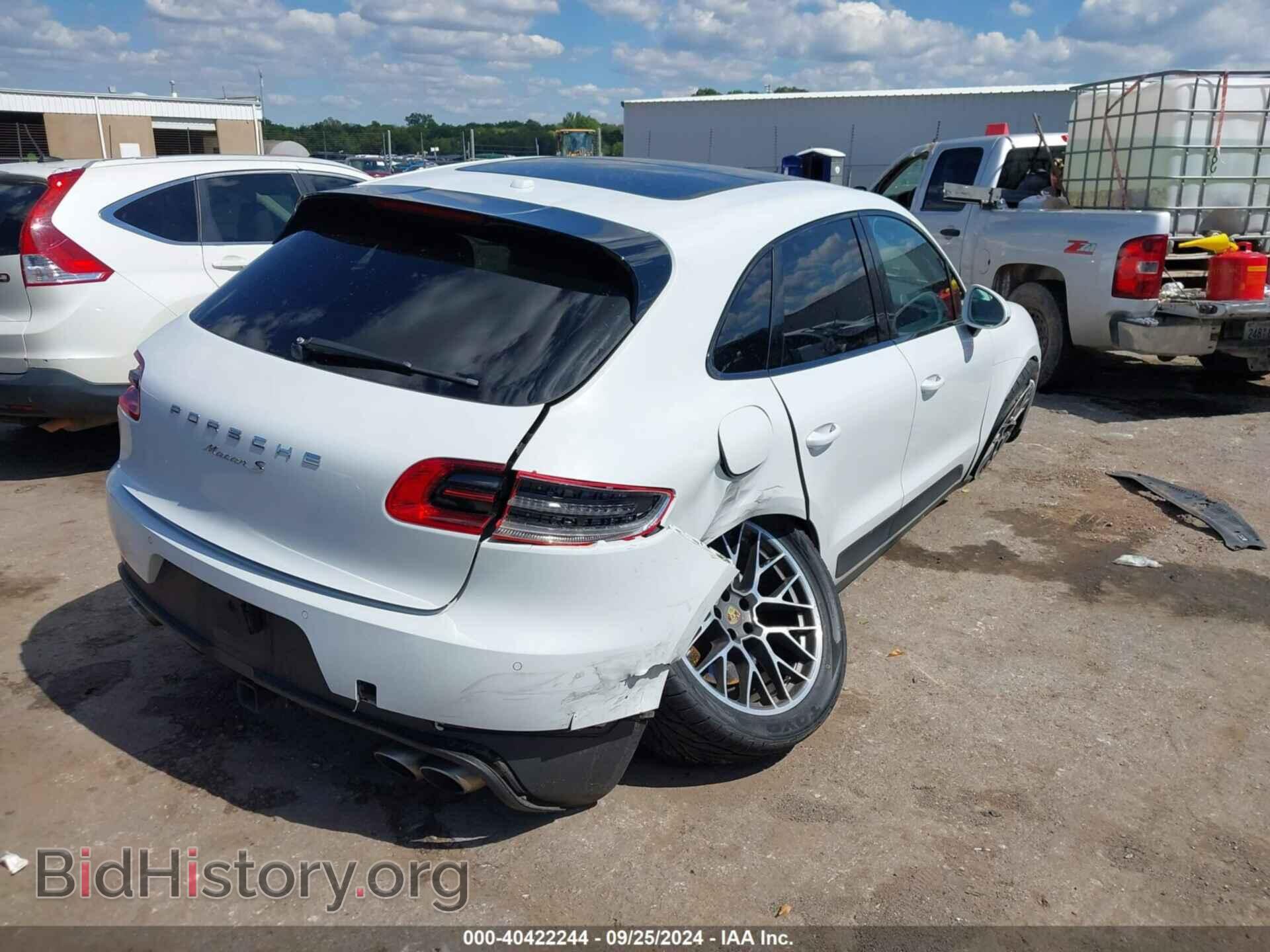2016 PORSCHE MACAN - VIN: WP1AB2A53GLB48509 - Фото 4