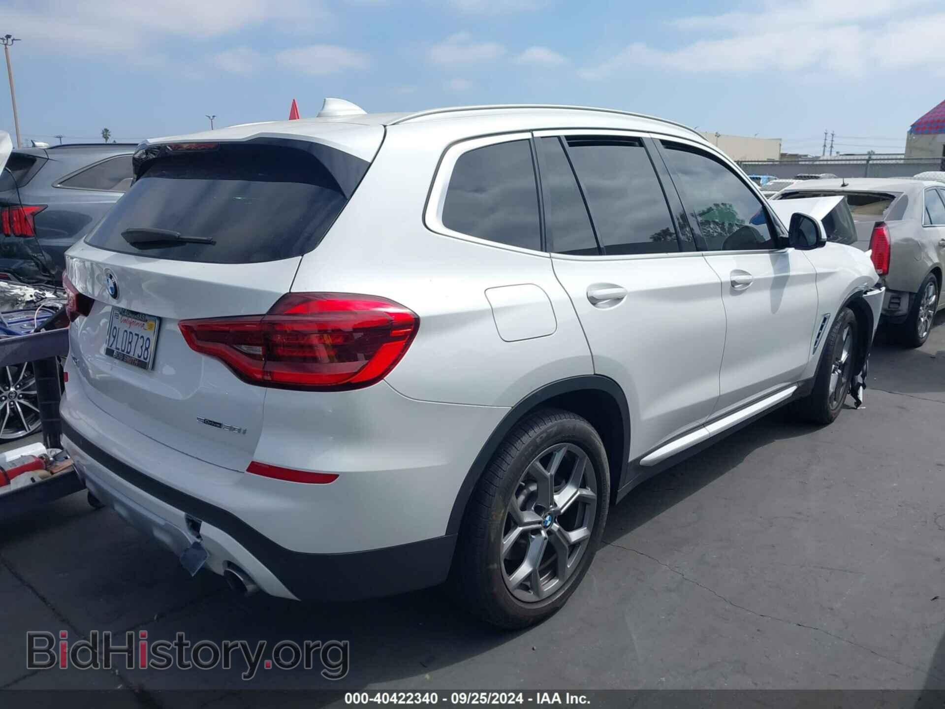 2021 BMW X3 - VIN: 5UXTY3C04M9E99729 - Фото 4