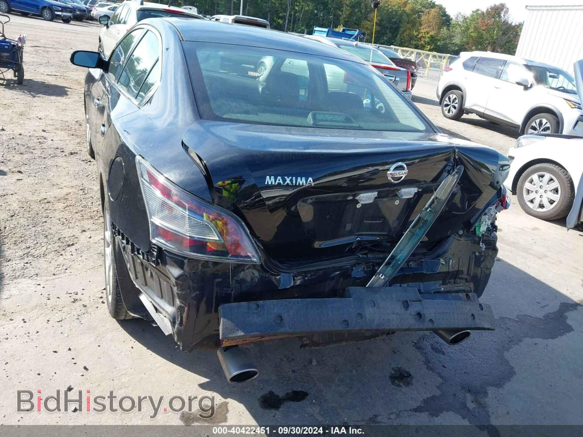 2013 NISSAN MAXIMA - VIN: 1N4AA5AP6DC829207 - Фото 6