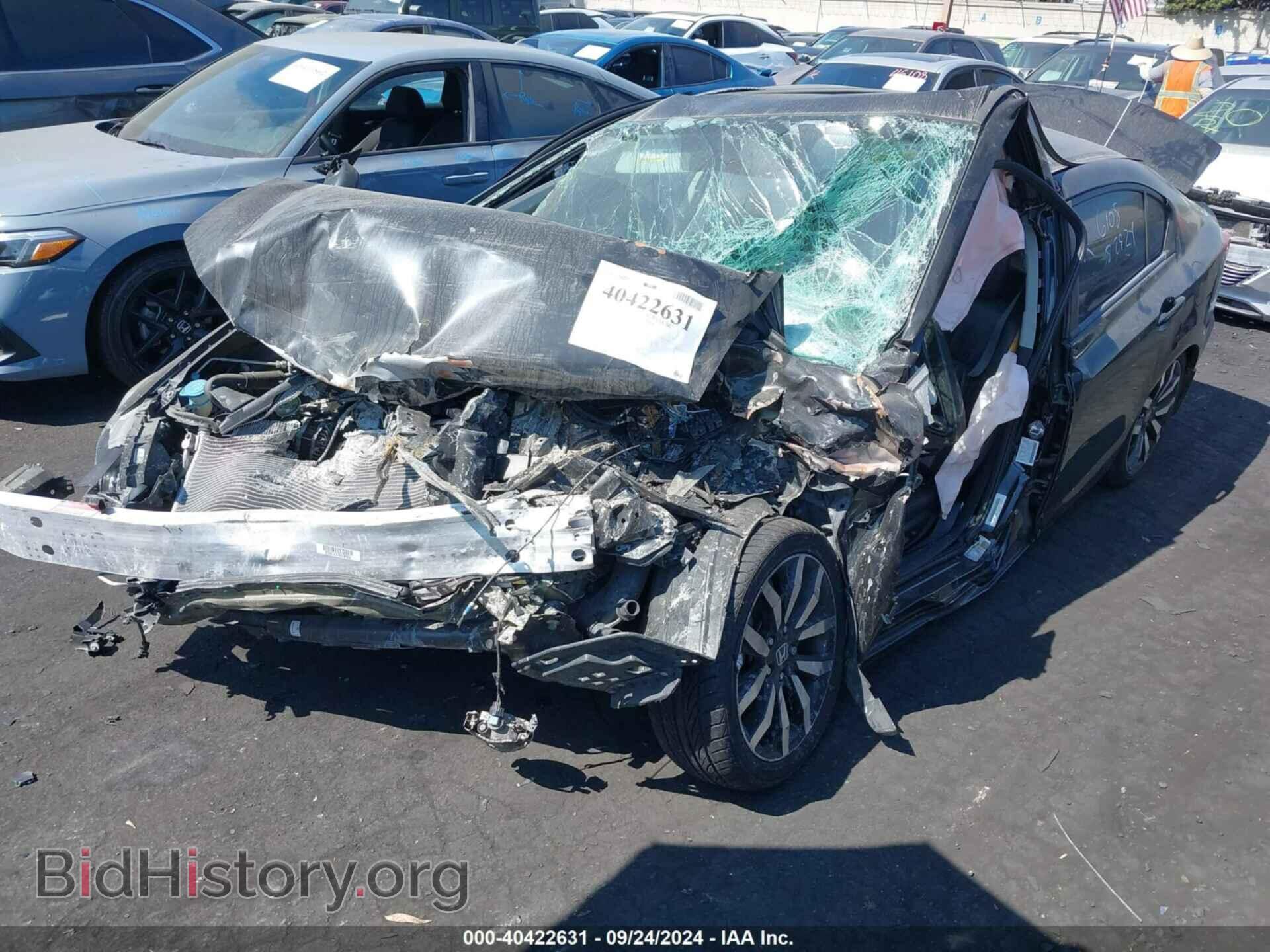2015 HONDA CIVIC - VIN: 2HGFB2F93FH512816 - Фото 2
