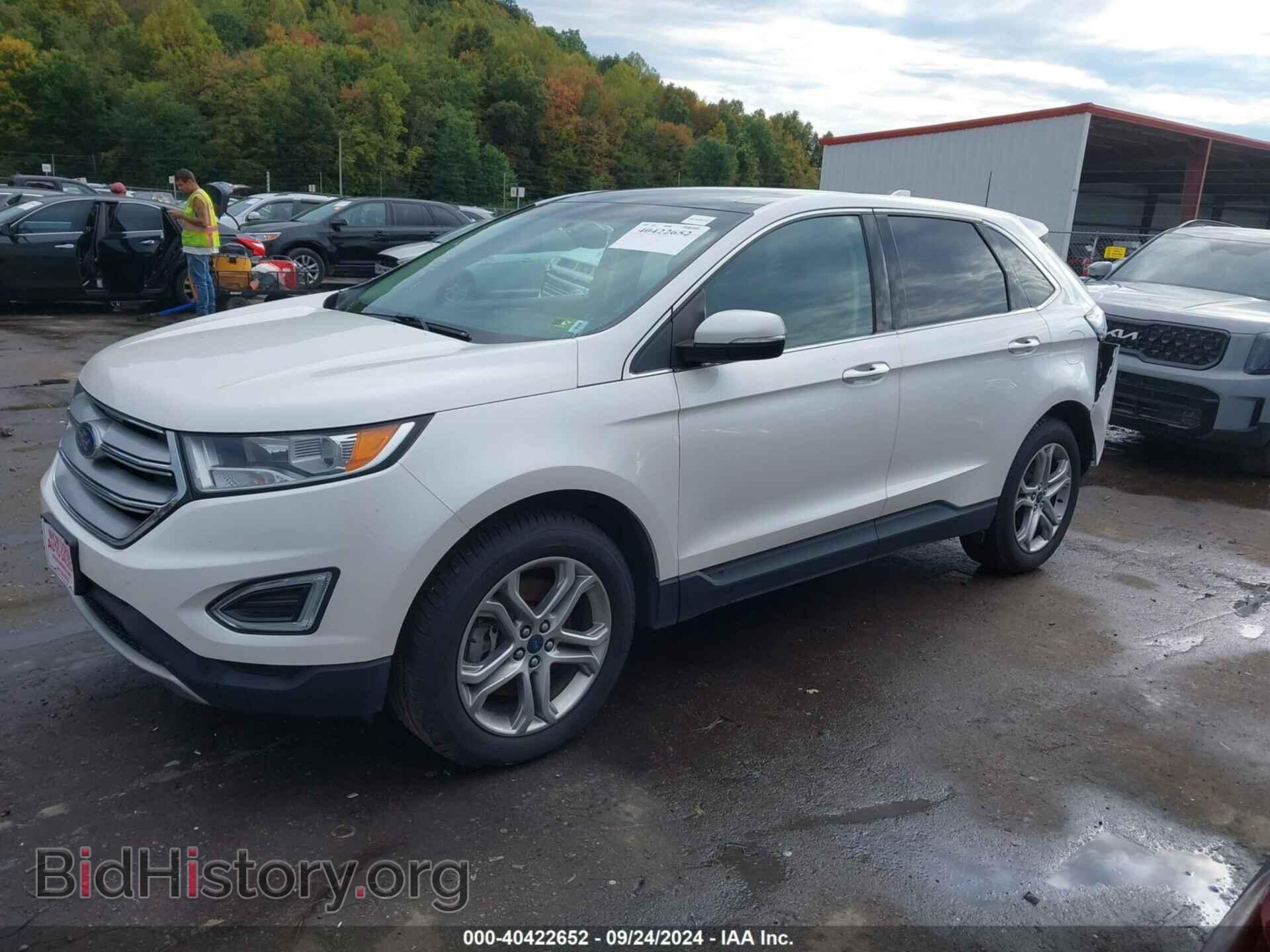 2015 FORD EDGE - VIN: 2FMTK4K85FBB47838 - Фото 2