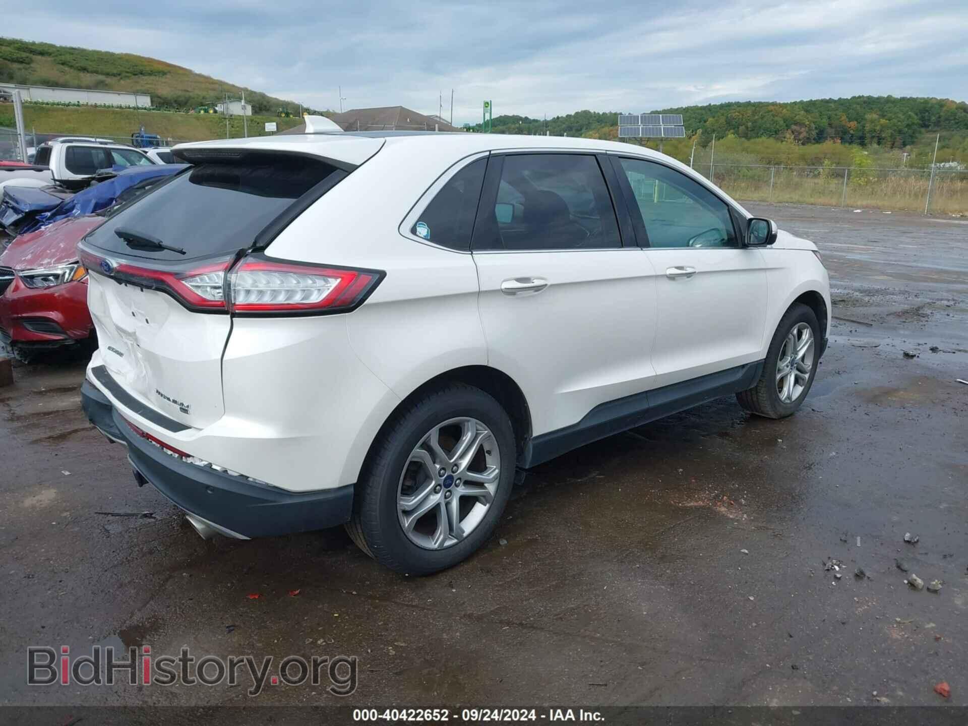 2015 FORD EDGE - VIN: 2FMTK4K85FBB47838 - Фото 4