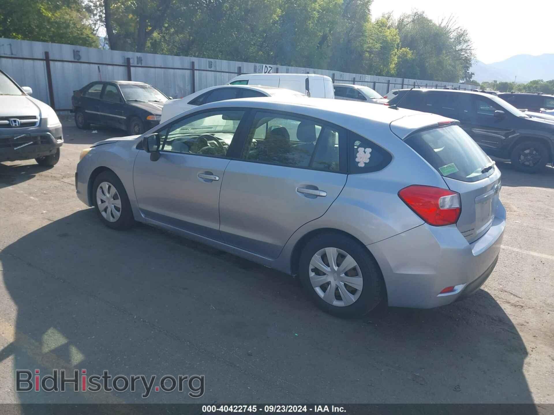 2014 SUBARU IMPREZA - VIN: JF1GPAA60E9228642 - Фото 3