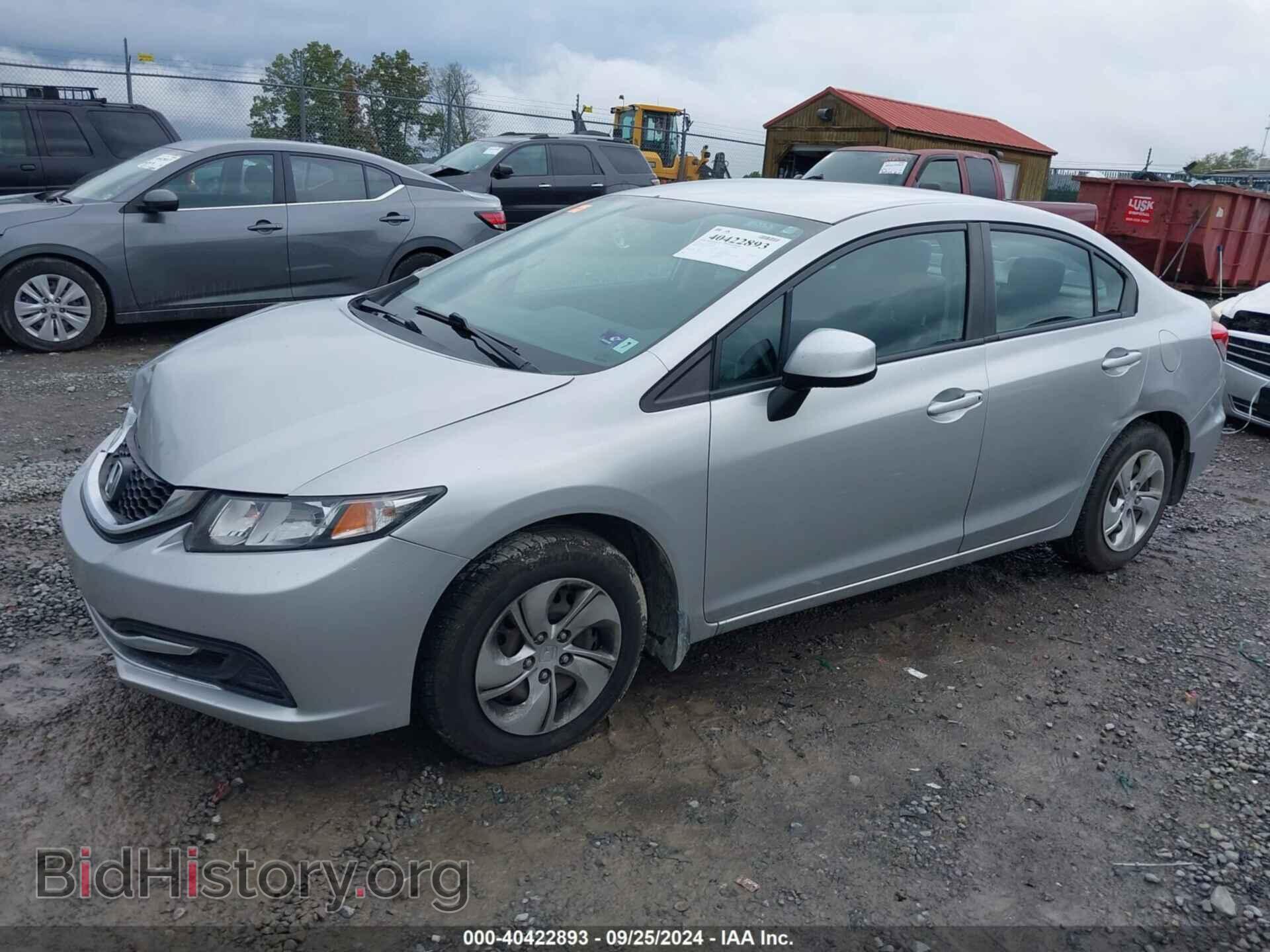 2013 HONDA CIVIC - VIN: 19XFB2F53DE048849 - Фото 2