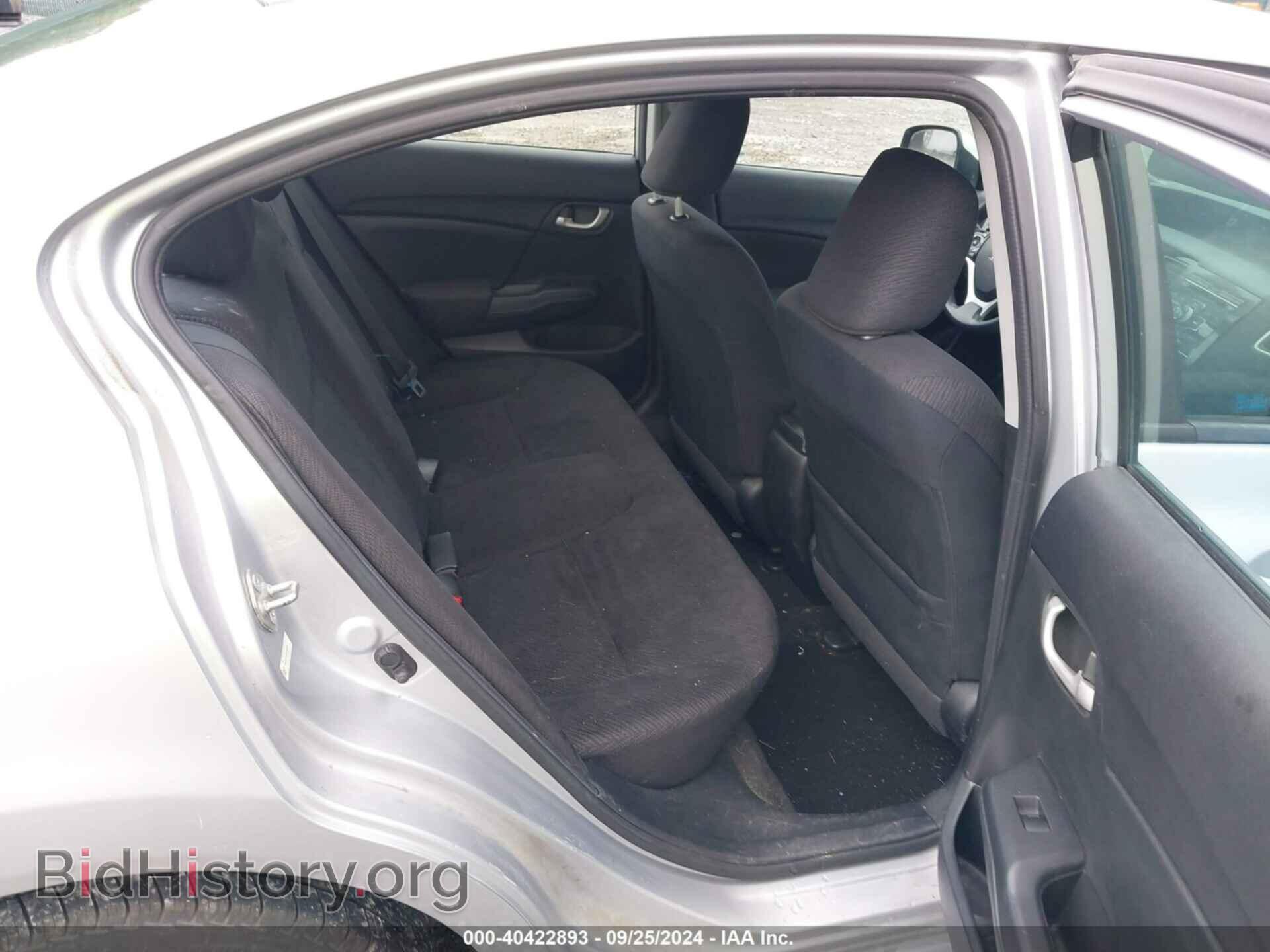 2013 HONDA CIVIC - VIN: 19XFB2F53DE048849 - Фото 8
