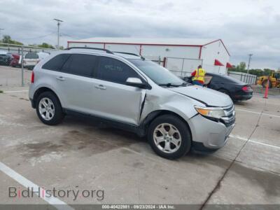 2012 Ford EDGE SEL, серебристый — VIN 2FMDK3JC8CBA07623, IAAI