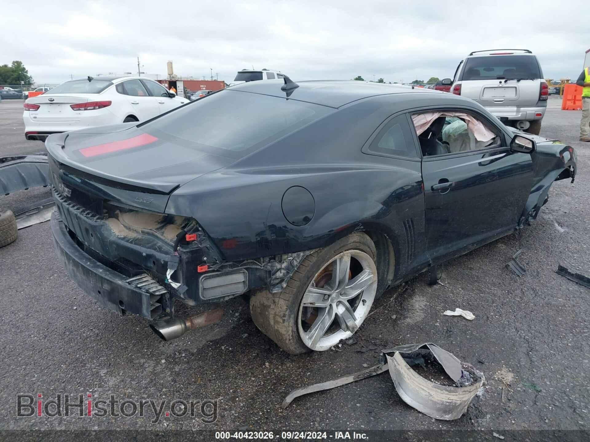 2012 CHEVROLET CAMARO - VIN: 2G1FT1EW6C9106475 - Фото 4