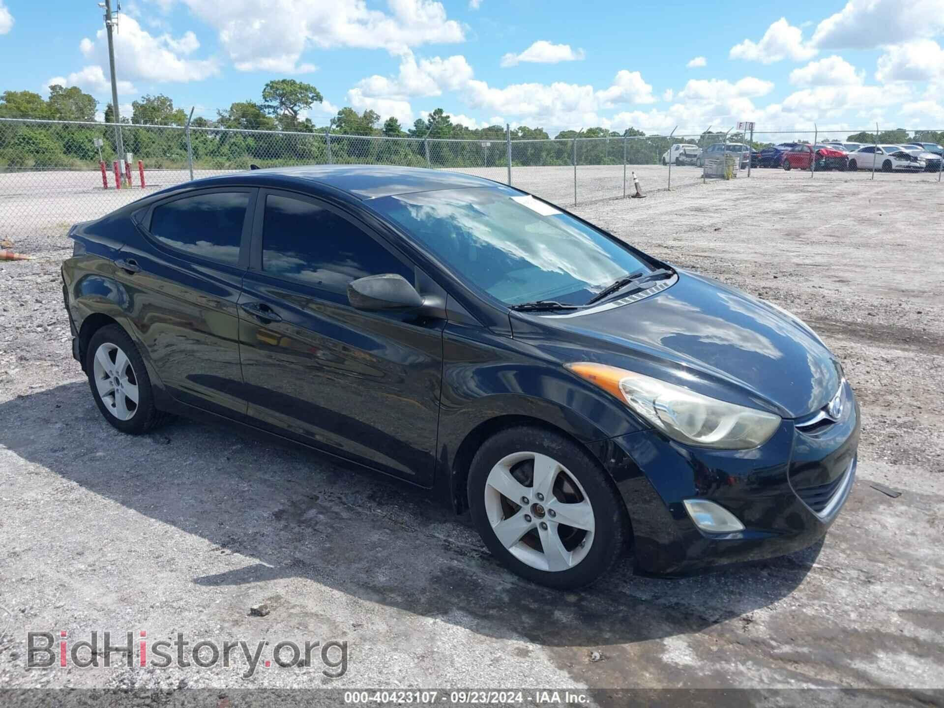 Фотография 5NPDH4AE7CH127802 - HYUNDAI ELANTRA 2012