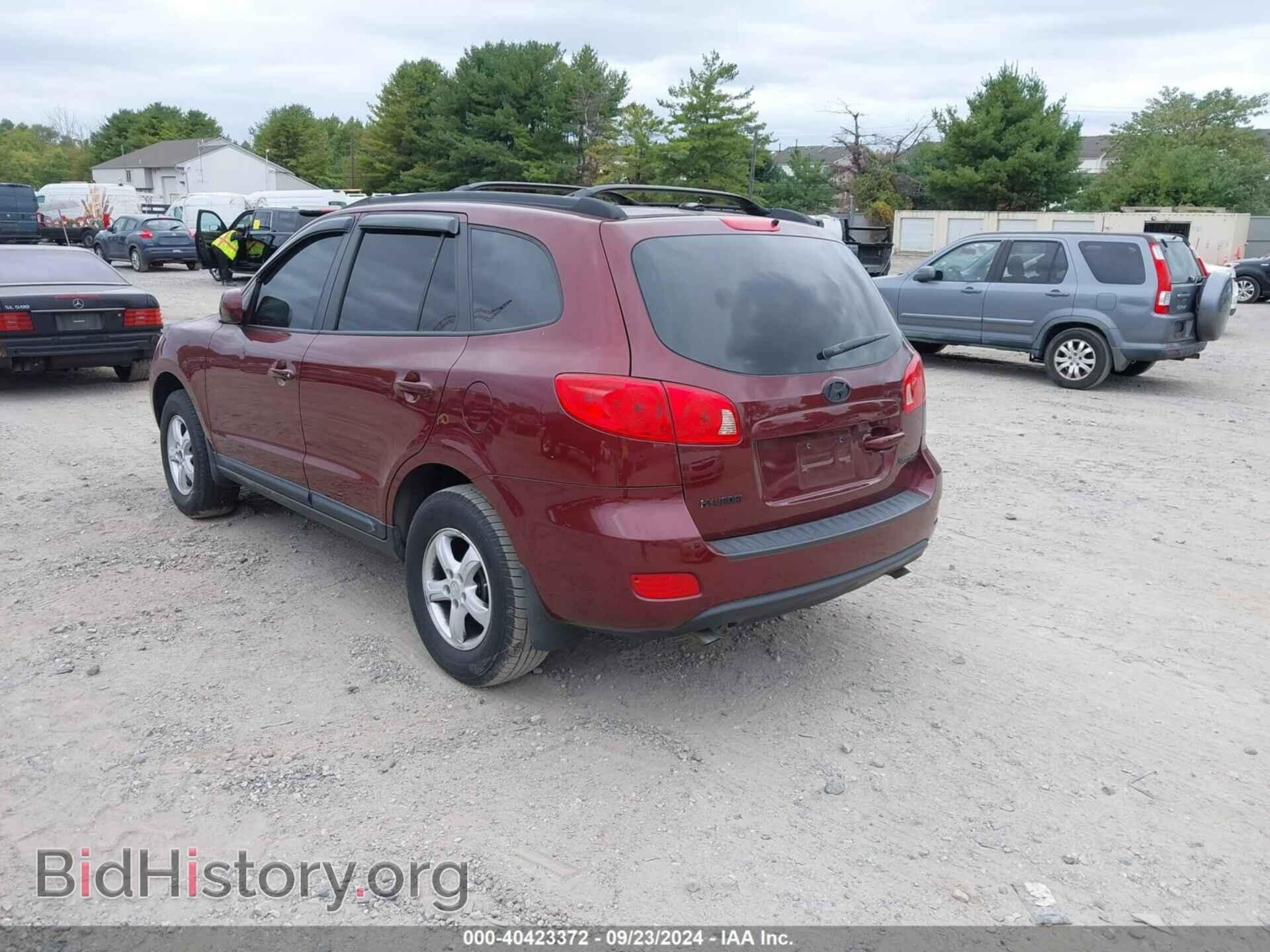 2008 HYUNDAI SANTA FE - VIN: 5NMSG13D68H141725 - Фото 3