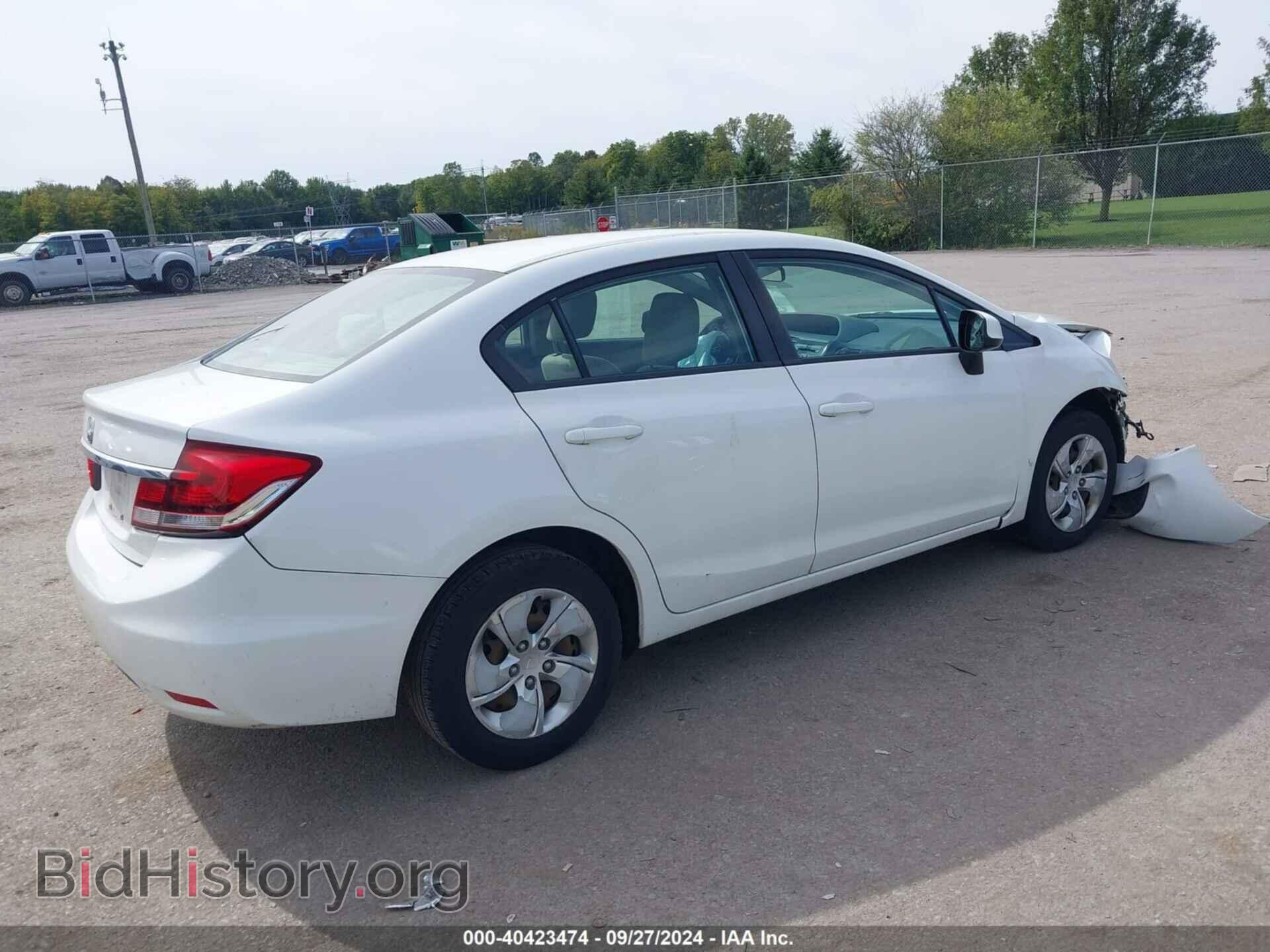 2013 HONDA CIVIC - VIN: 2HGFB2F50DH512587 - Photo 4